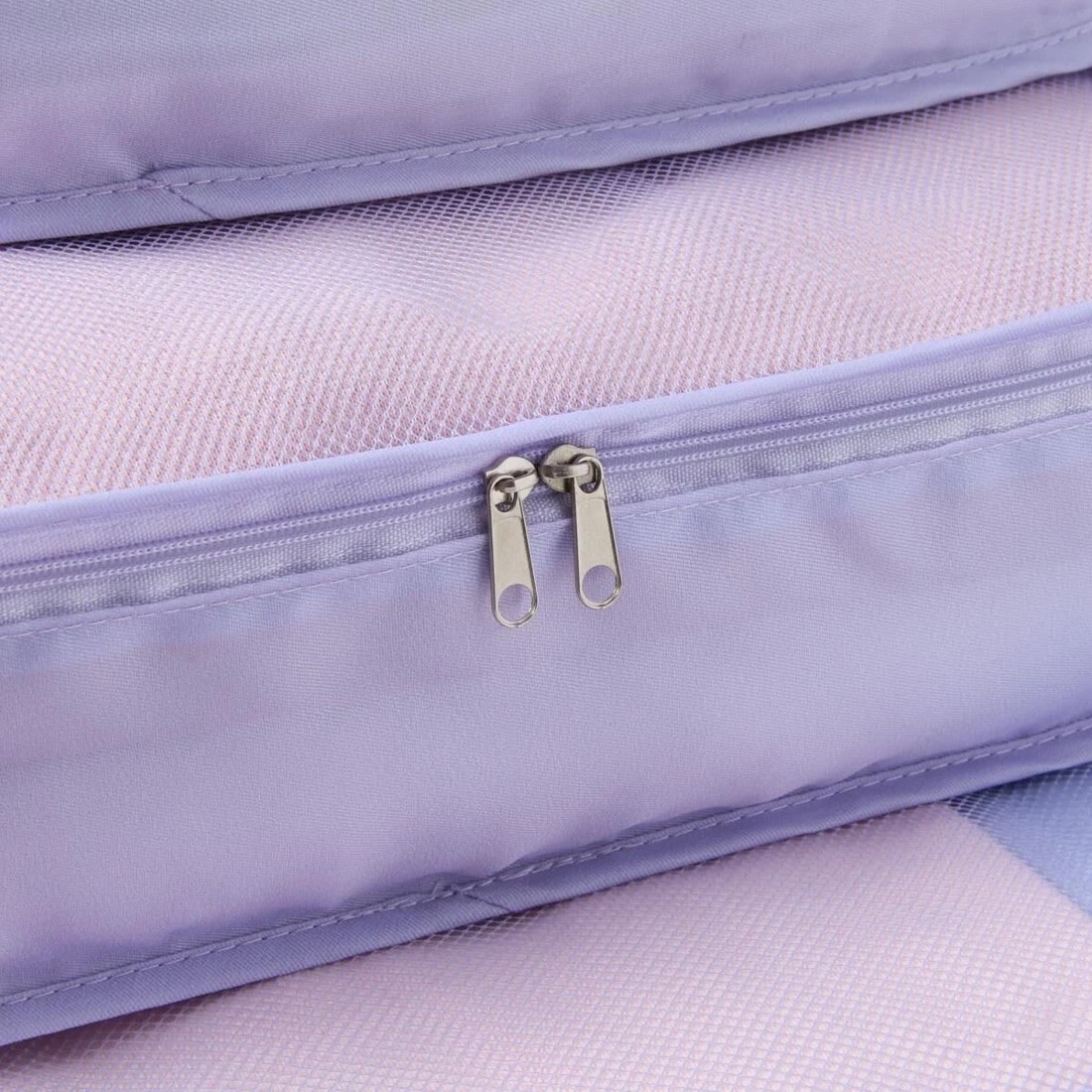 6 3 Piece Packing Cube - Lilac, 6 of 8