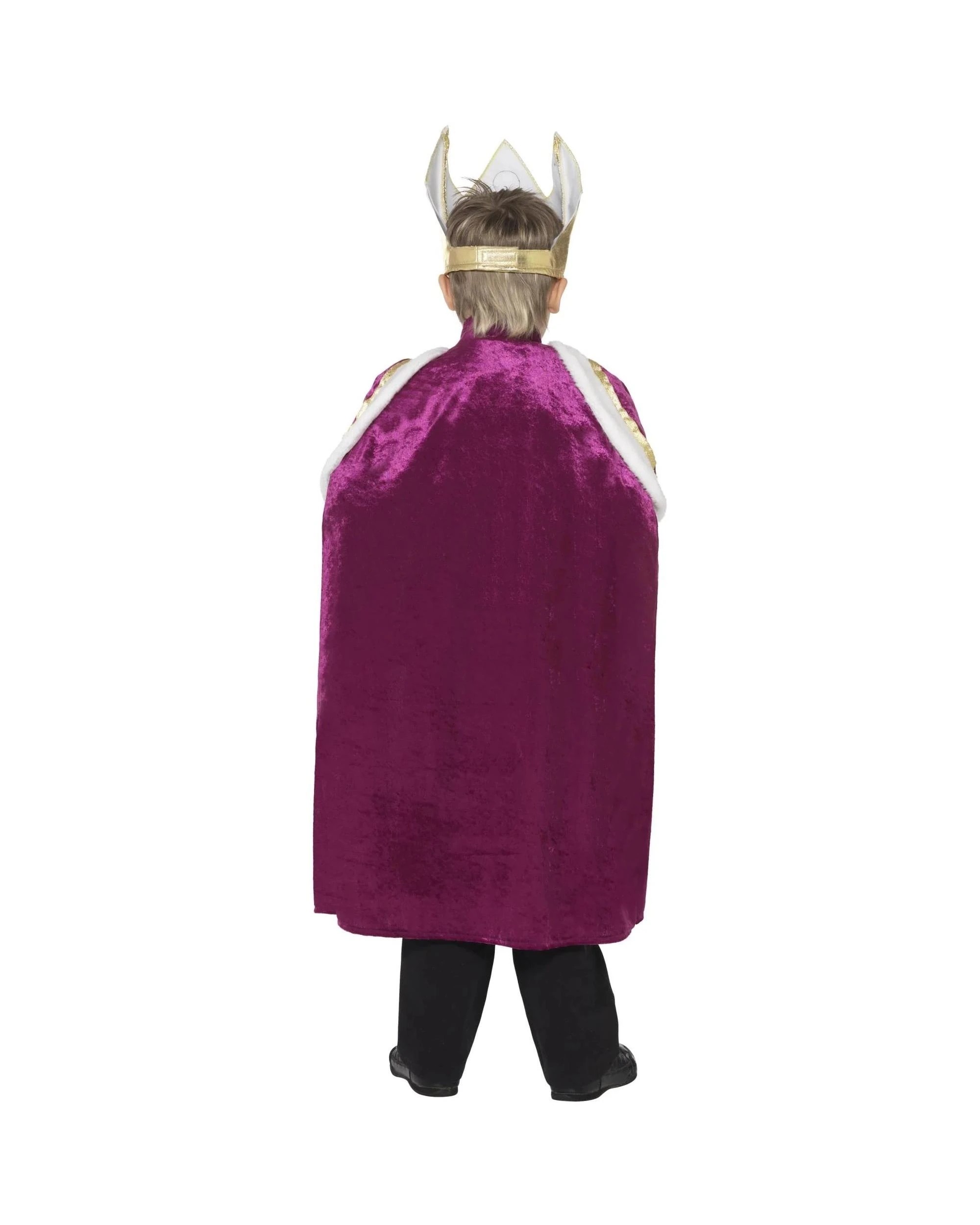 4 Kiddy King Queen Child Costume Size Large 10-12 Years, 4 of 5