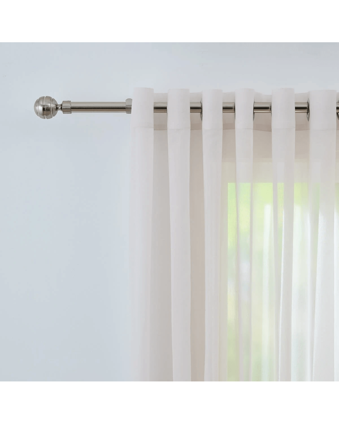 2 Sicily Wide Curtain - Natural - 290cm x 223cm, 2 of 5