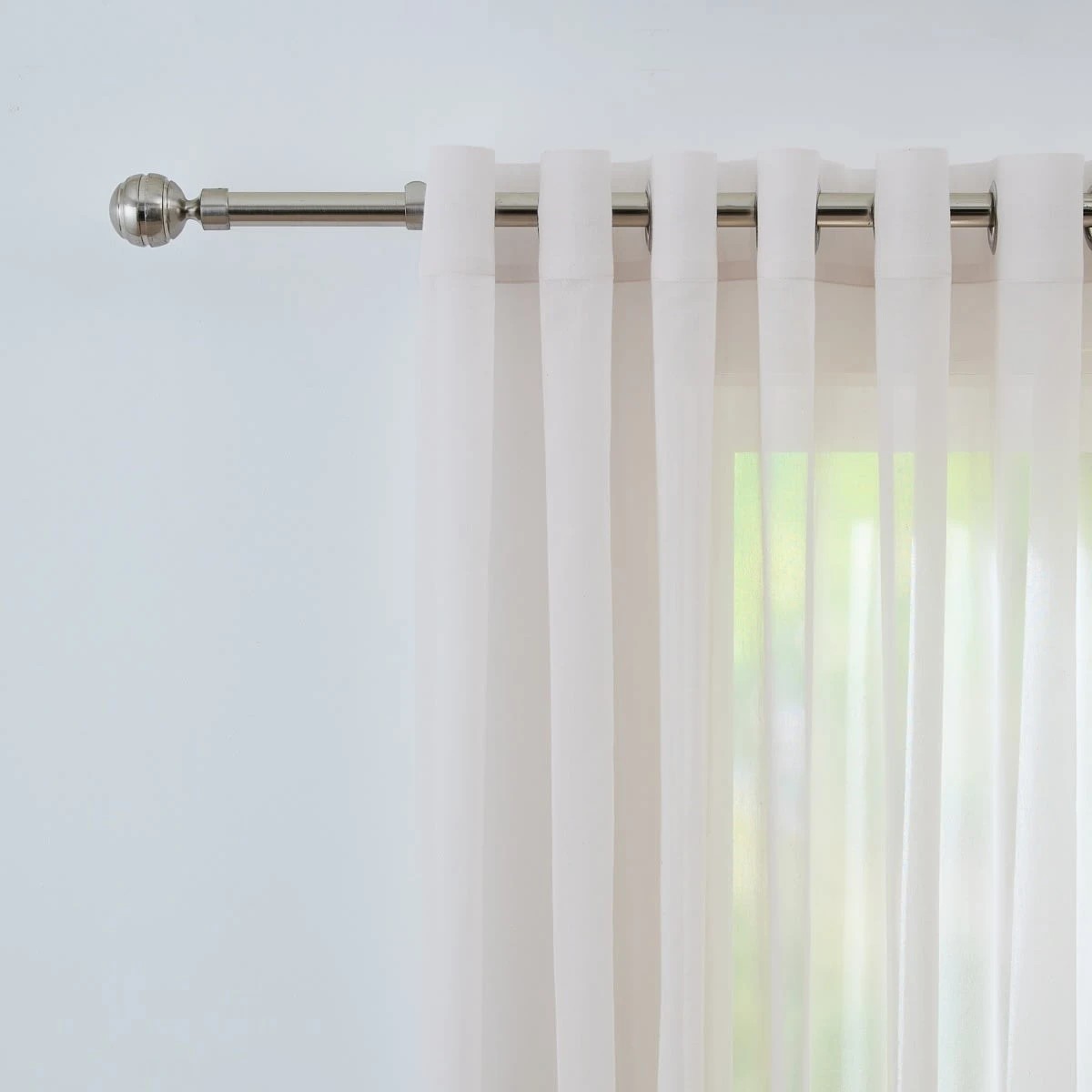 2 Sicily Wide Curtain - Natural, 2 of 5