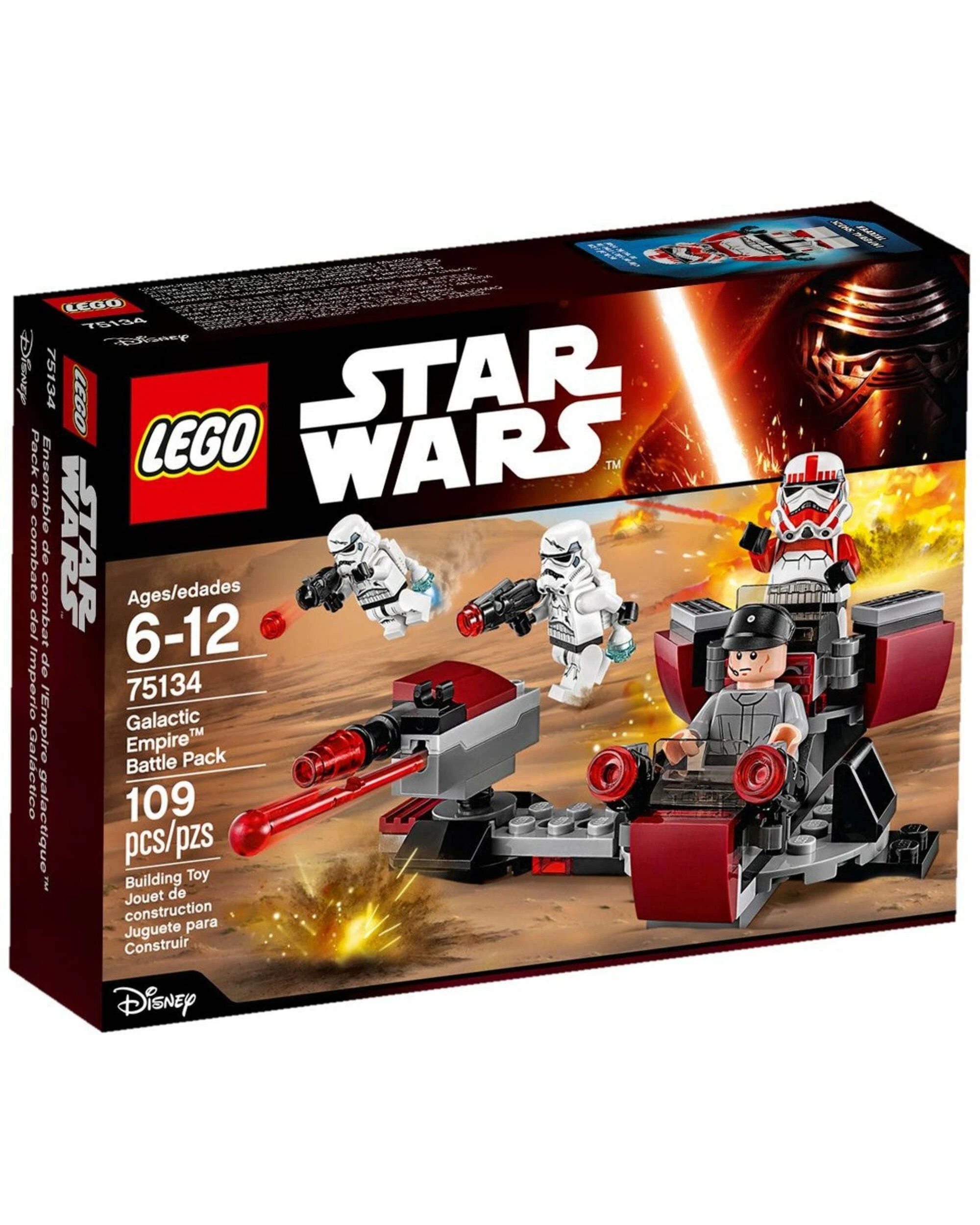 1 Lego Star Wars 75134 Galactic Empire Battle Pack, 1 of 3