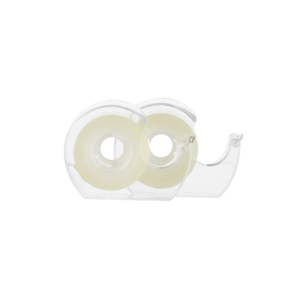 3 Keji Clear Adhesive Tape with Dispenser 18mm x 25m 2 Pack, 3 of 5