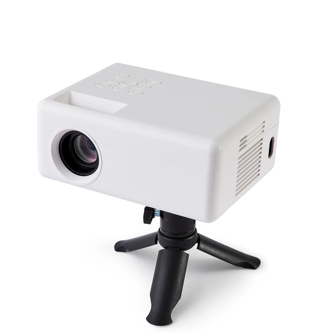 3 720P Mini Projector with Tripod - White, 3 of 10