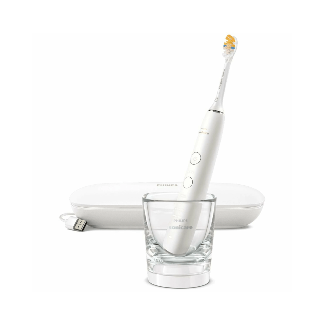 1 Philips Sonicare DiamondClean 9000 Electric Toothbrush White, 1 of 5