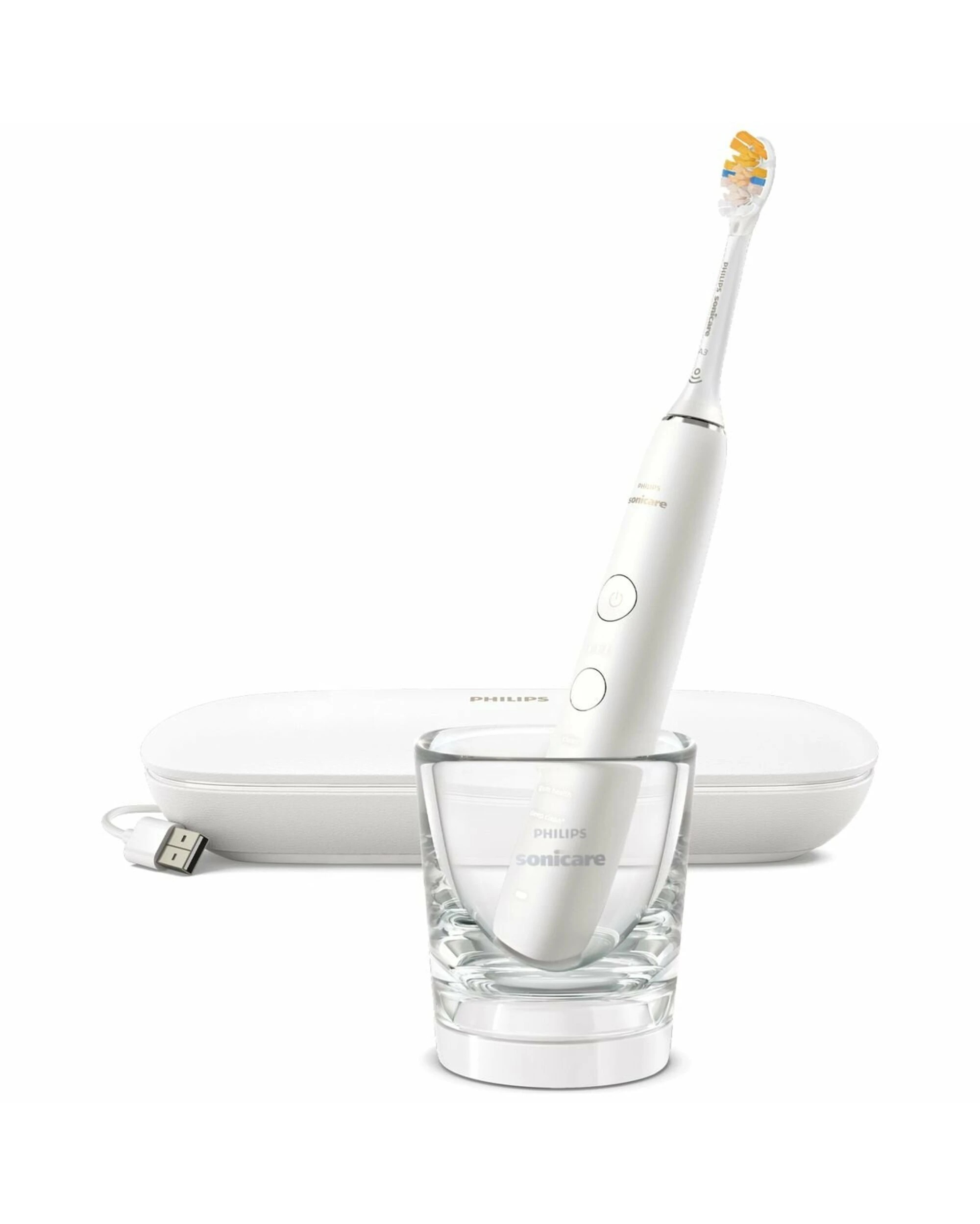 1 Philips Sonicare DiamondClean 9000 Electric Toothbrush White, 1 of 5