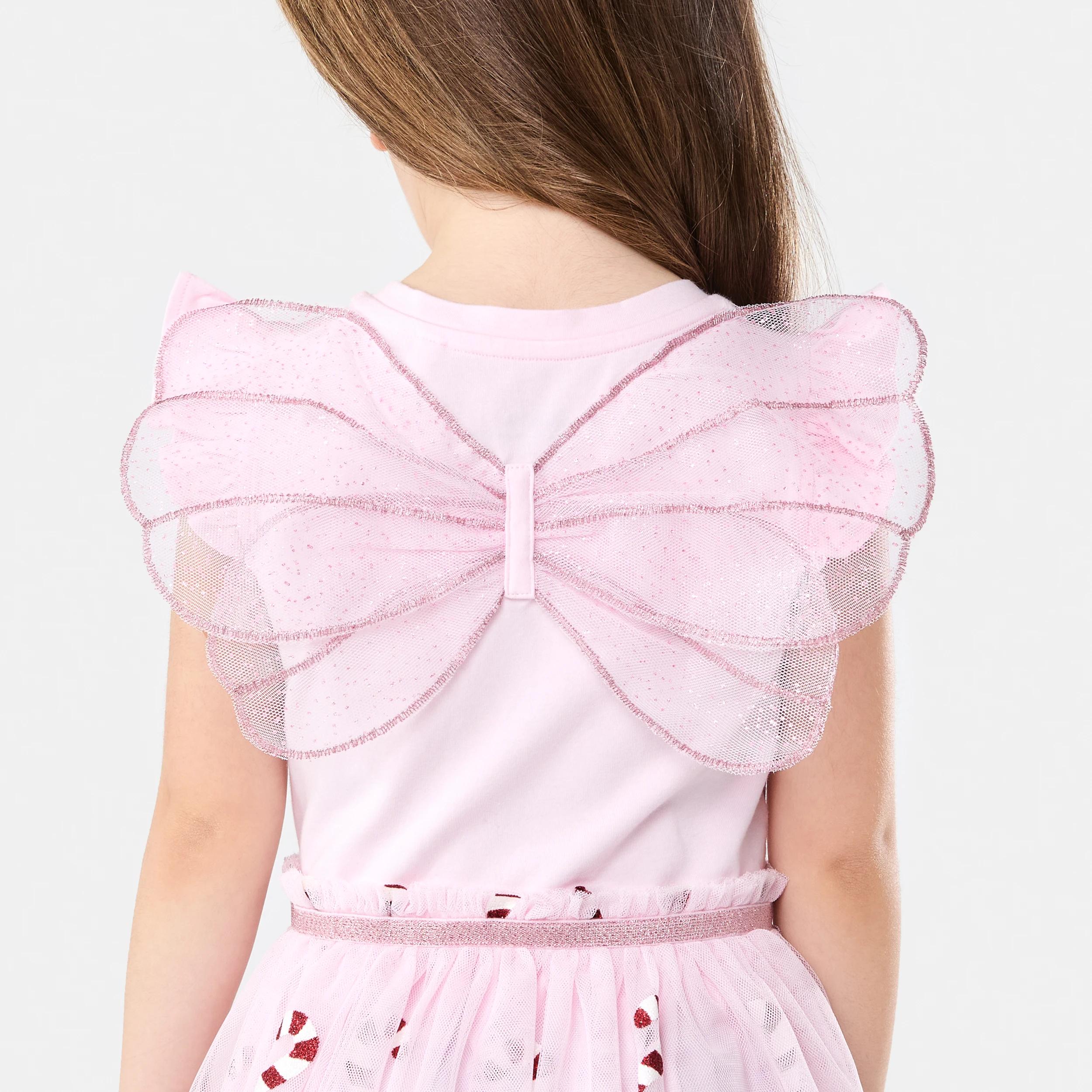 8 Christmas Tutu Dress PINK CANDY CANE, 8 of 10