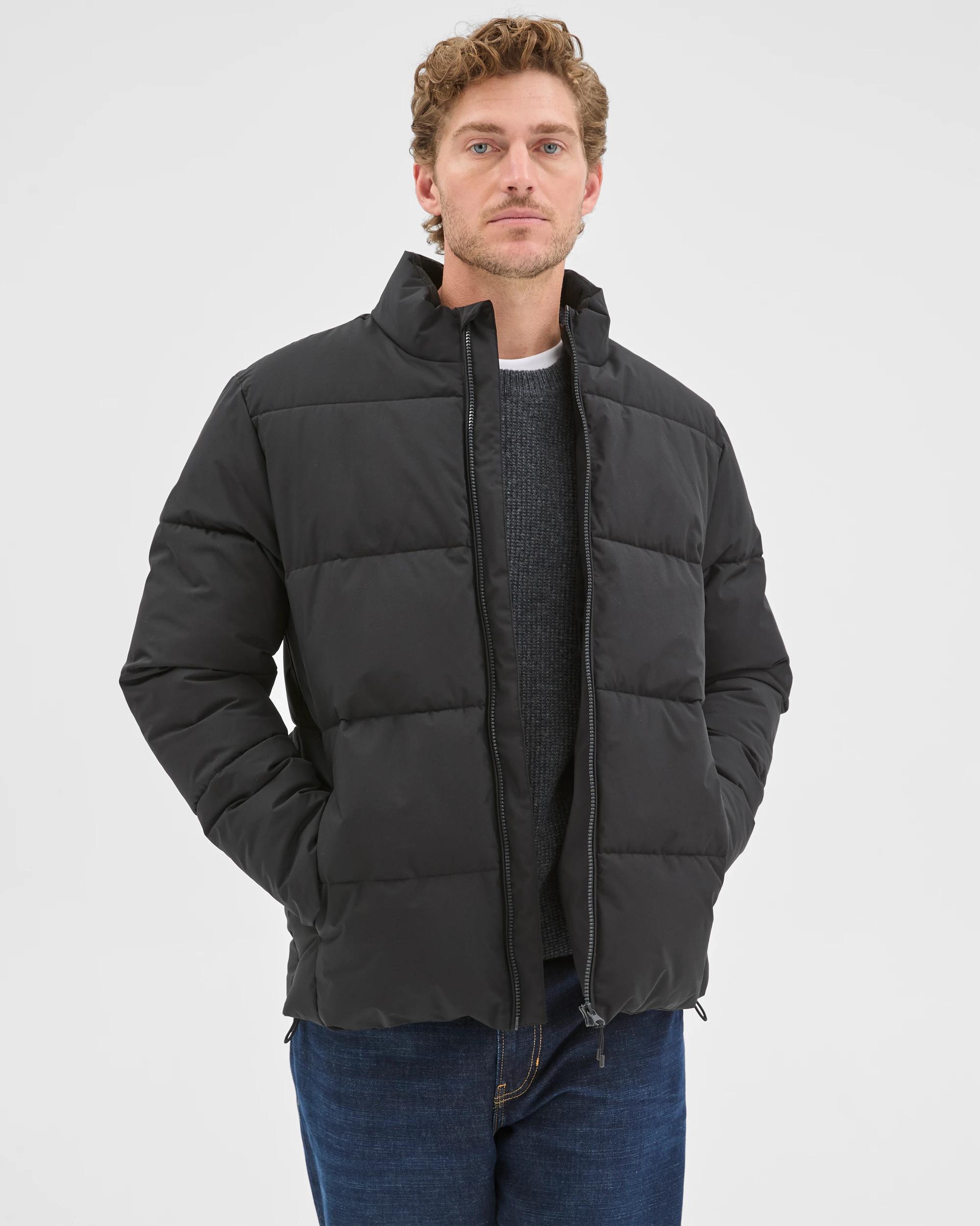 3 Target Man Puffer Jacket BLACK, 3 of 7