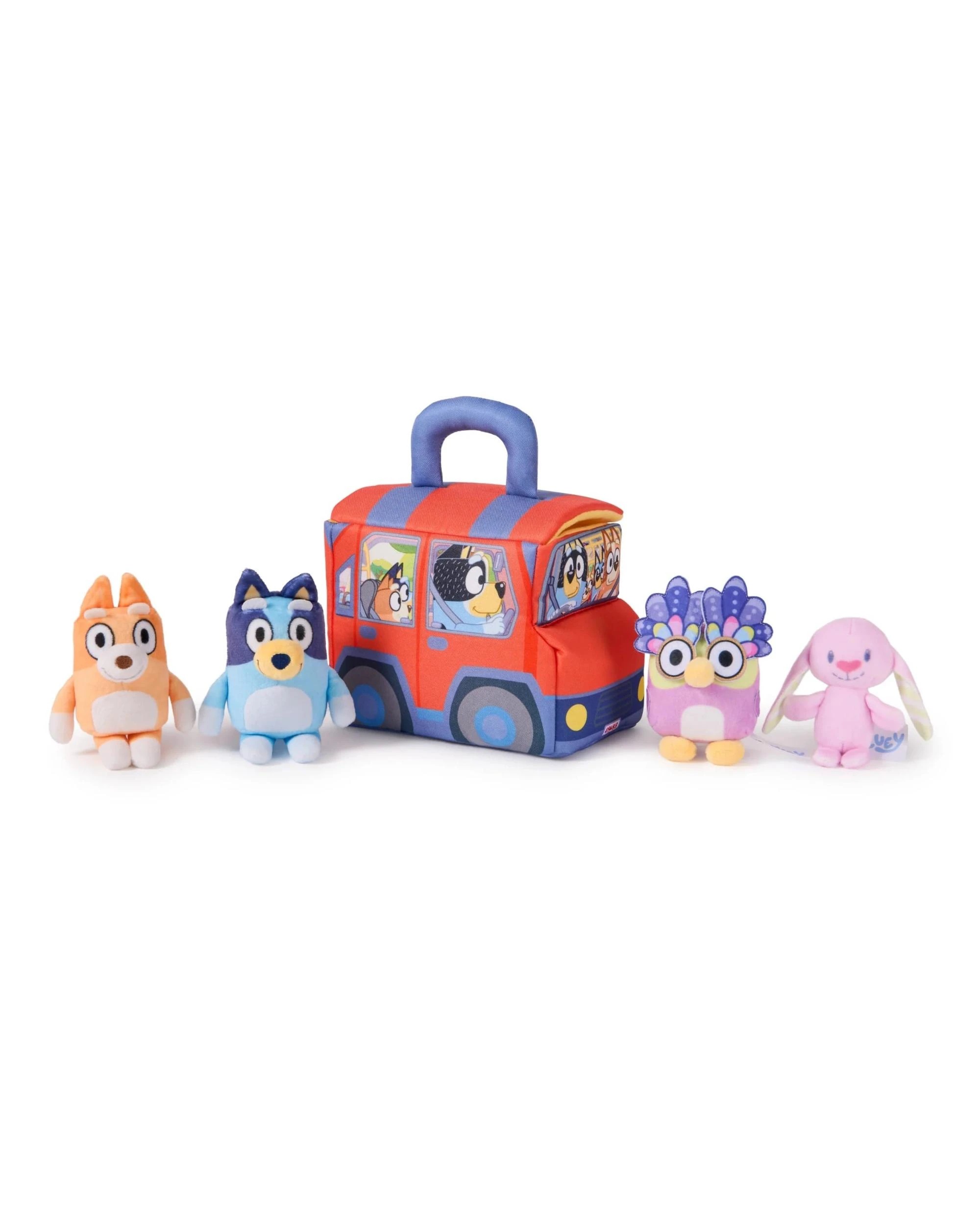 1 Gund Bluey Sensory Soft Plush Playset, 1 of 8