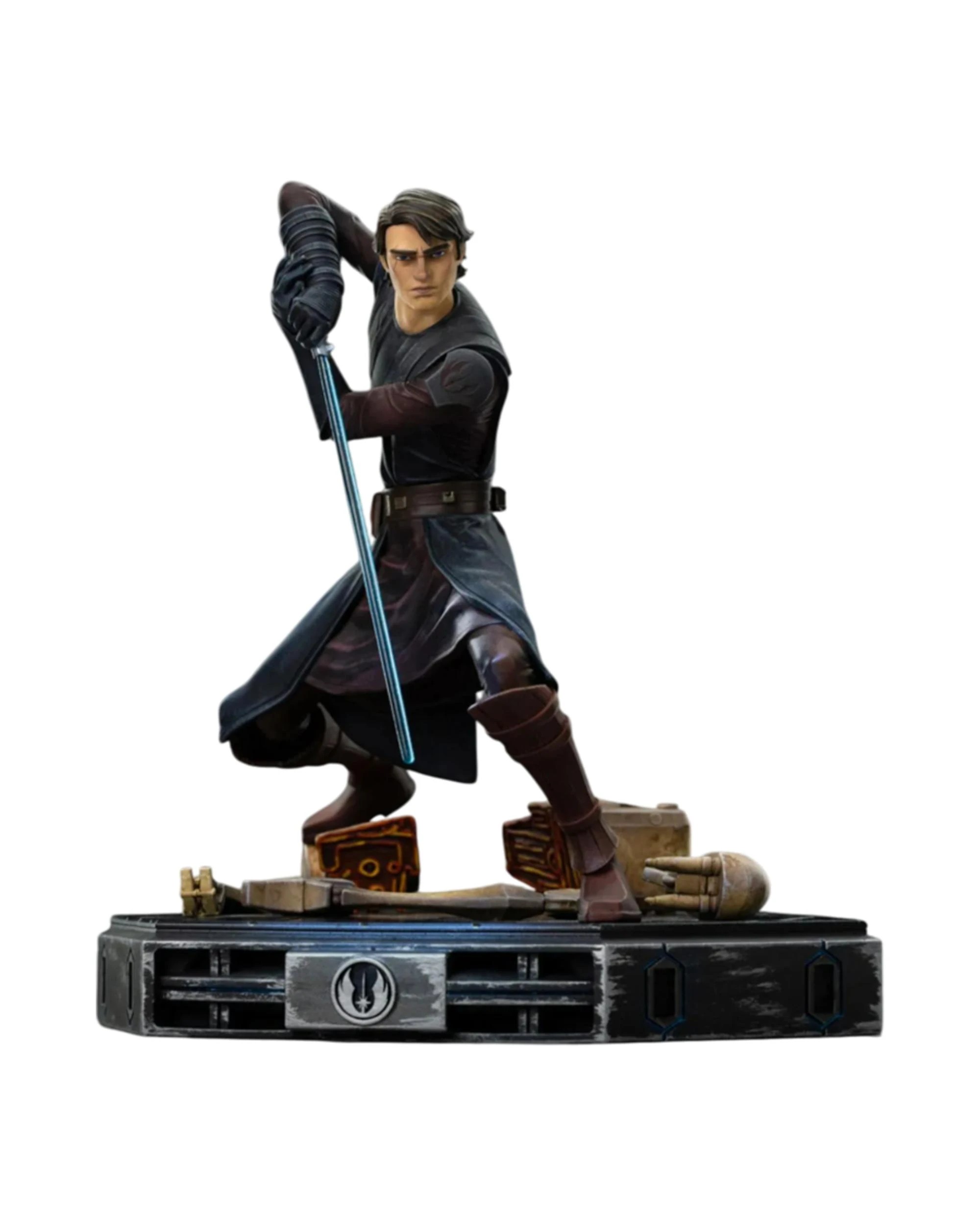 1 Star Wars Clone Wars Anakin Skywalker 1:10 Scale Statue, 1 of 5