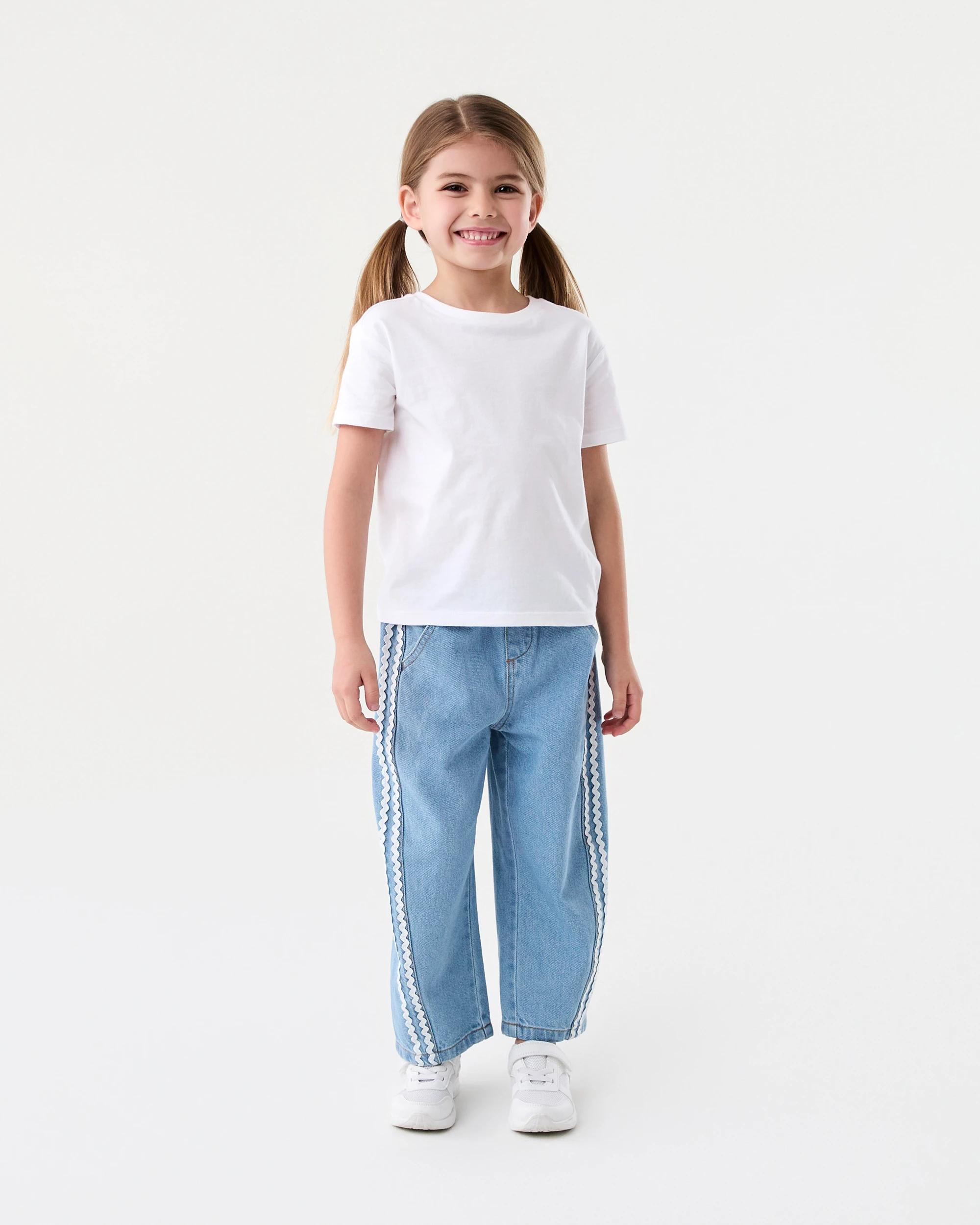 6 Barrel Jeans Mid Denim, 6 of 7