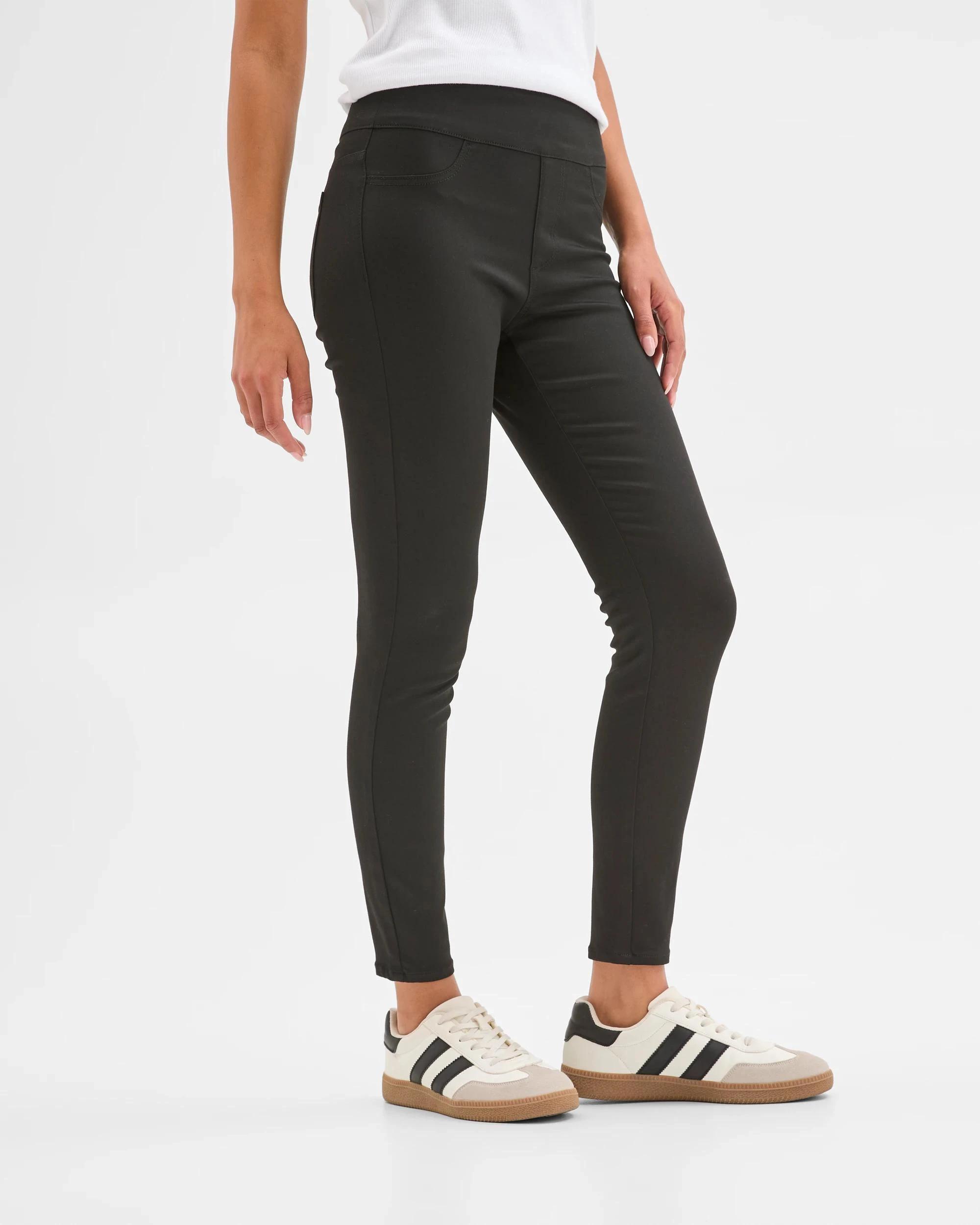 2 Target Denim Lydia Ankle Length Jeggings BLACK, 2 of 6