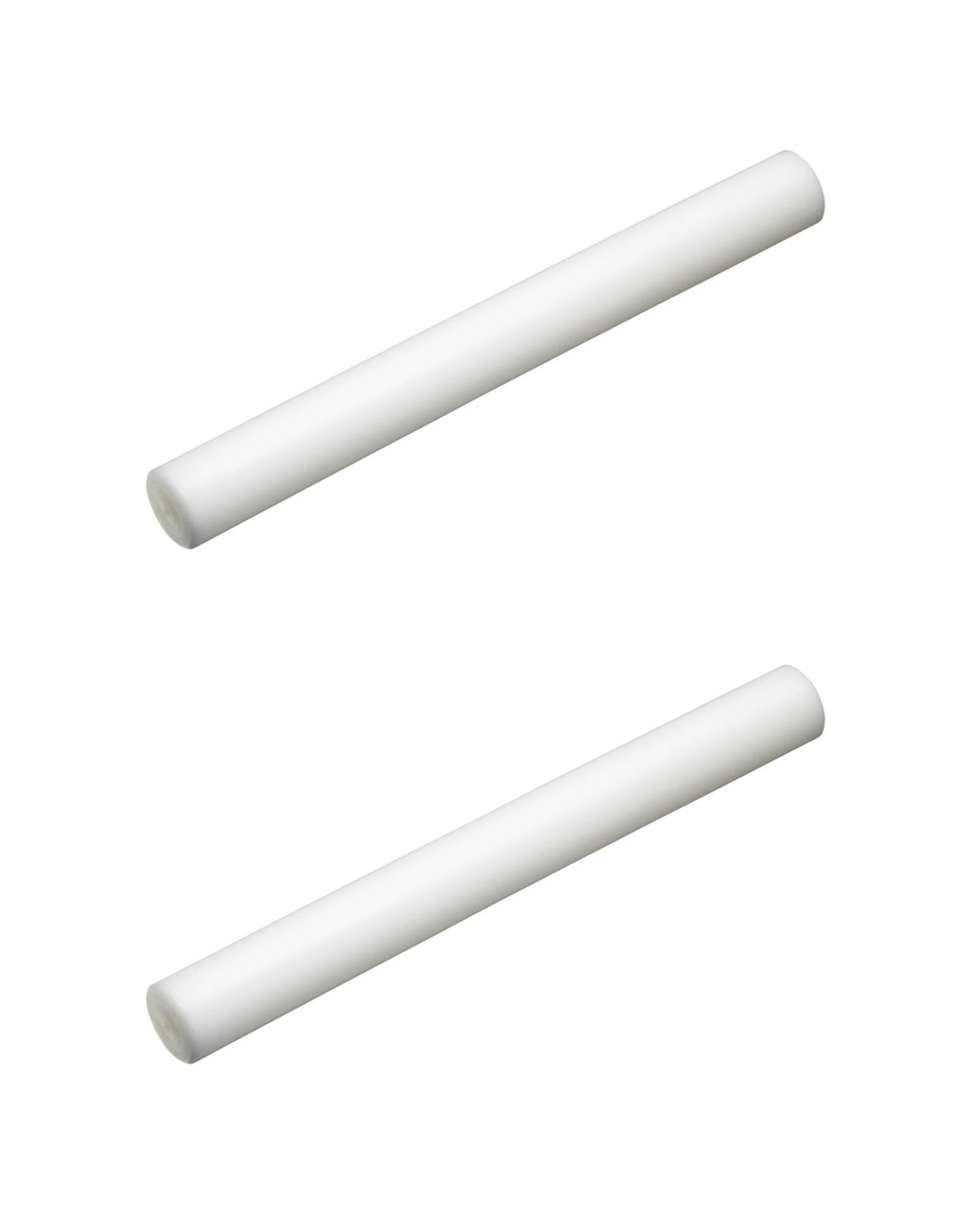 1 Mastercraft 2x Non Stick 32cm Fondant Rolling Pin - White, 1 of 1