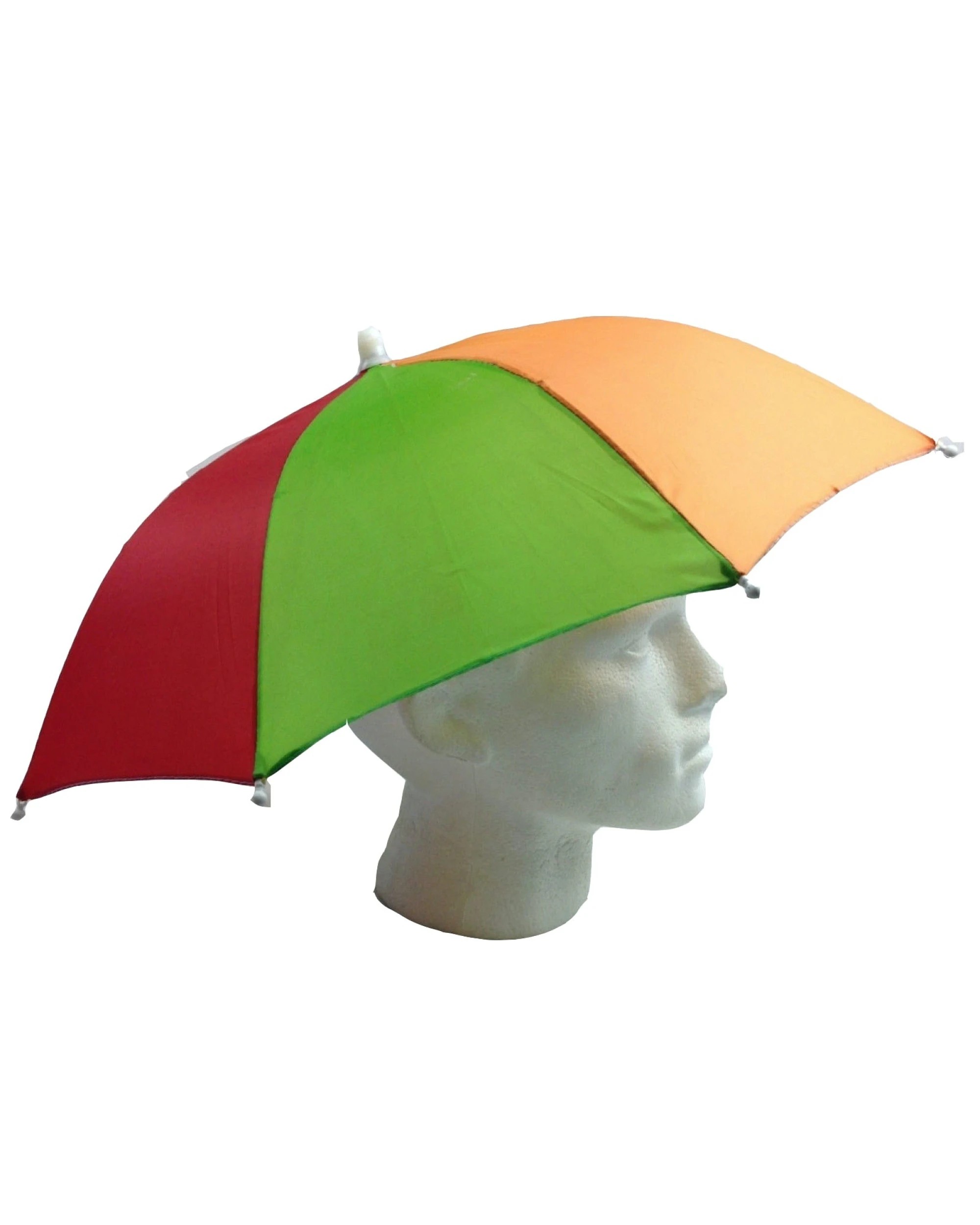 5 BR Costumes Rainbow Umbrella Hat Set with 70s Moustache Costume Props, 5 of 10