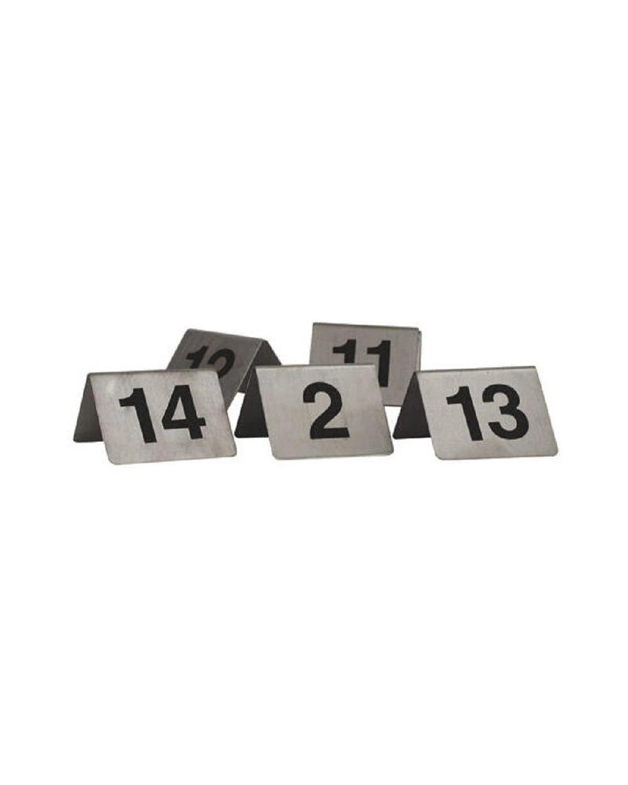 1 Trenton AFrame Stainless Steel Table Numbers  7180, 1 of 1