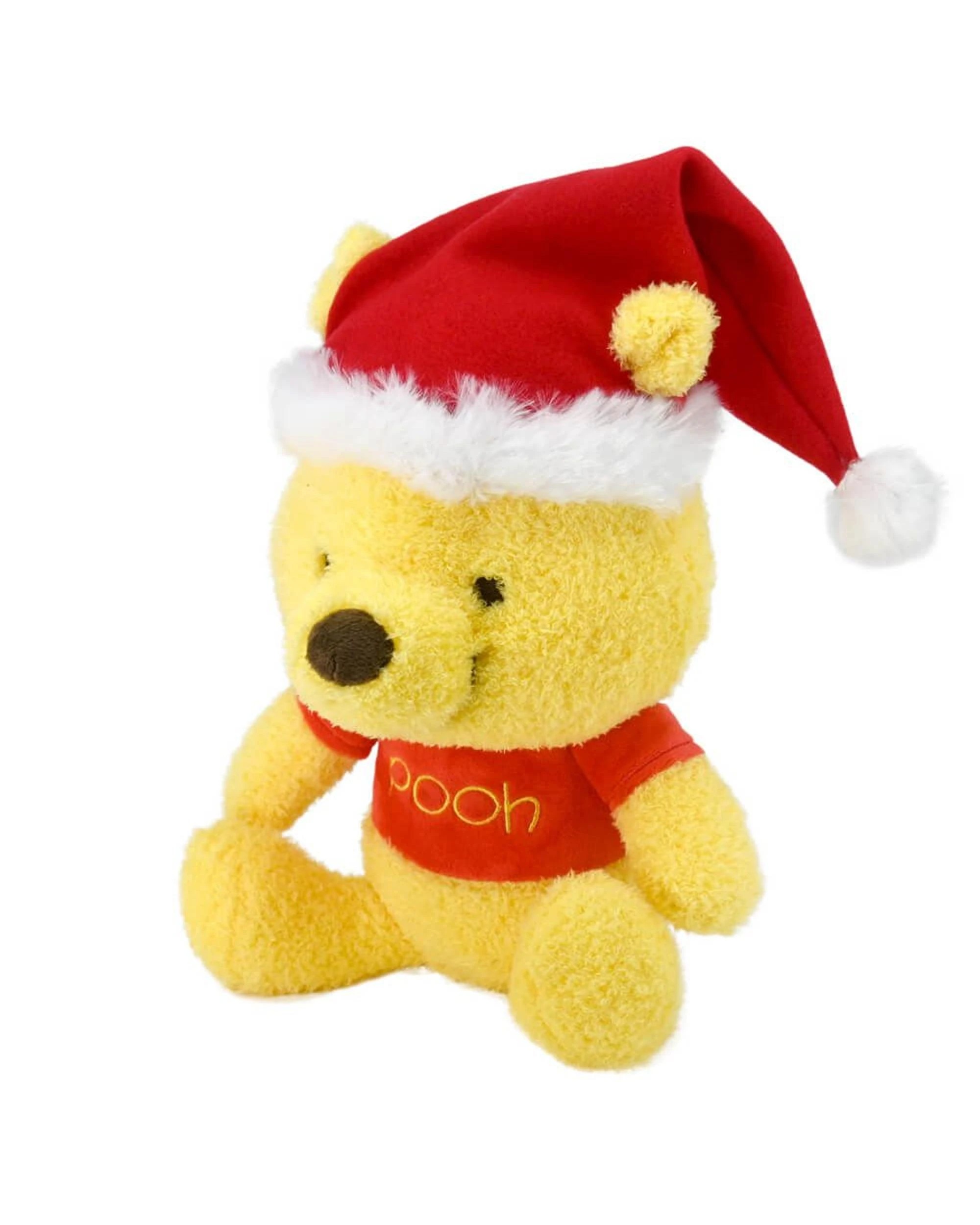 2 Disney Baby Winnie The Pooh With Santa Hat Plush, 2 of 2