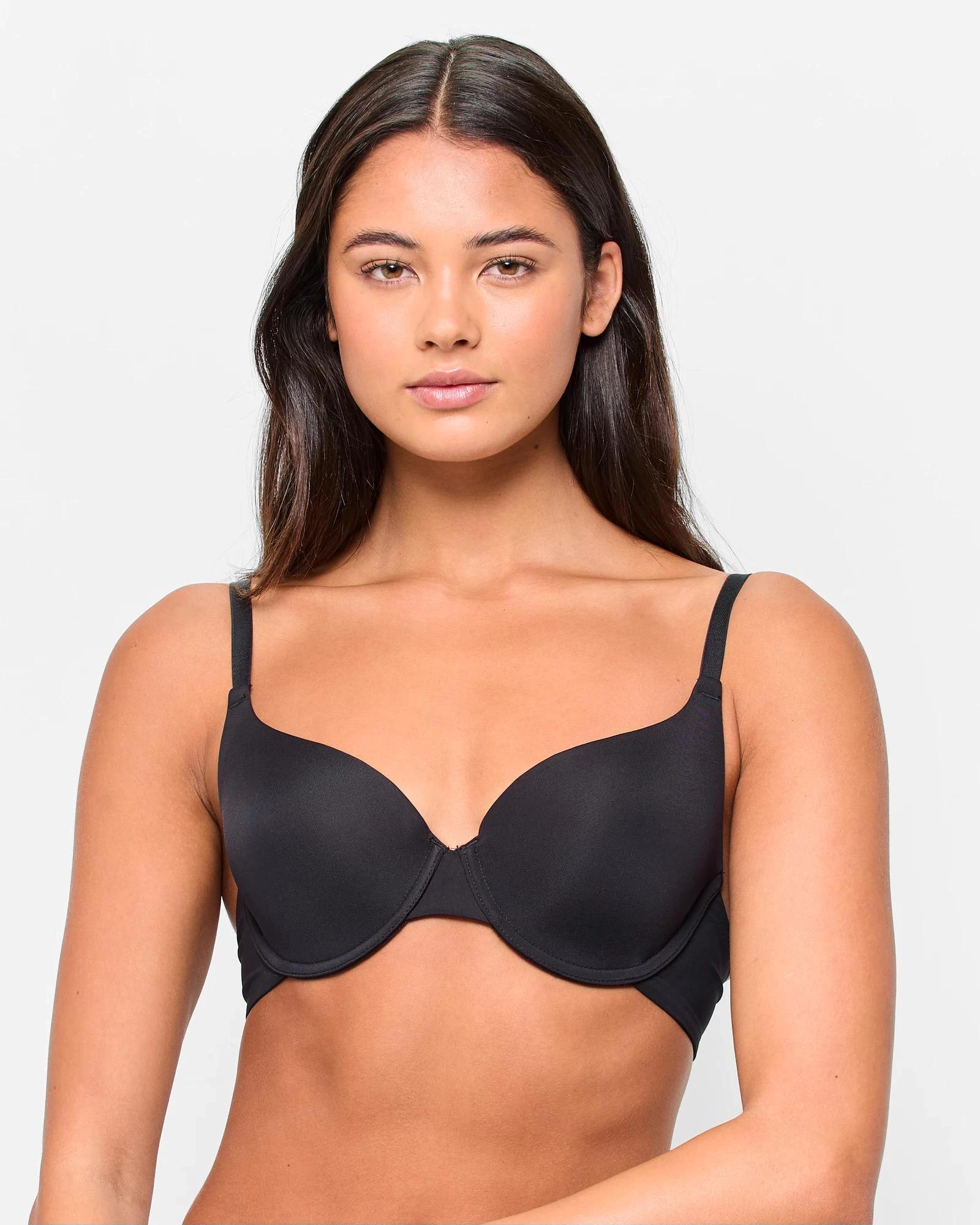 3 Target Womens Tina T-Shirt Bra BLACK, 3 of 5