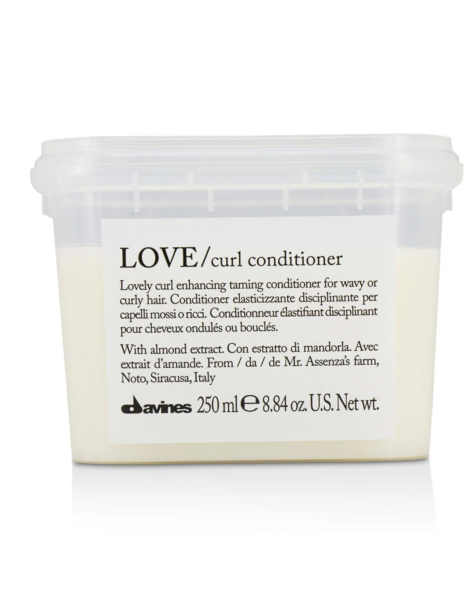3 Davines Love Curl Conditioner (Lovely Curl Enhancing Taming Conditioner For Wavy or Curly Hair)  1000ml/33.8oz, 3 of 4