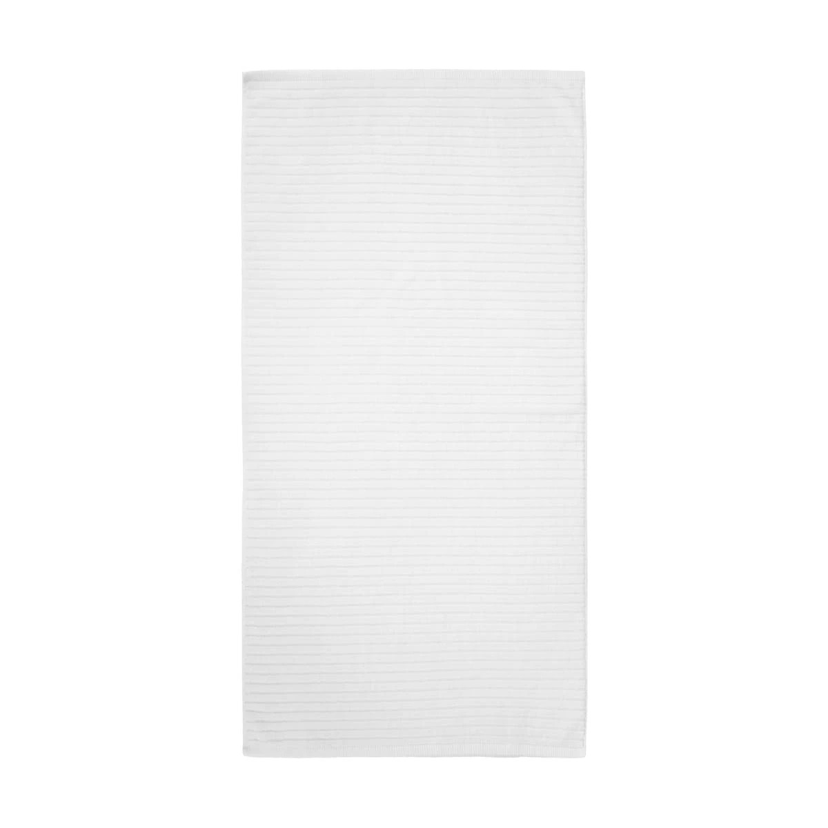 3 Cotton Bath Towel - White, 3 of 4