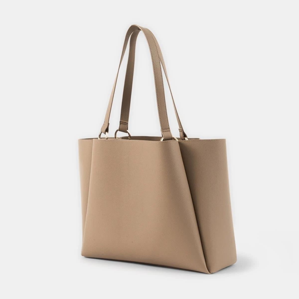 3 PU Tote Bag HAZELNUT LATTE, 3 of 5