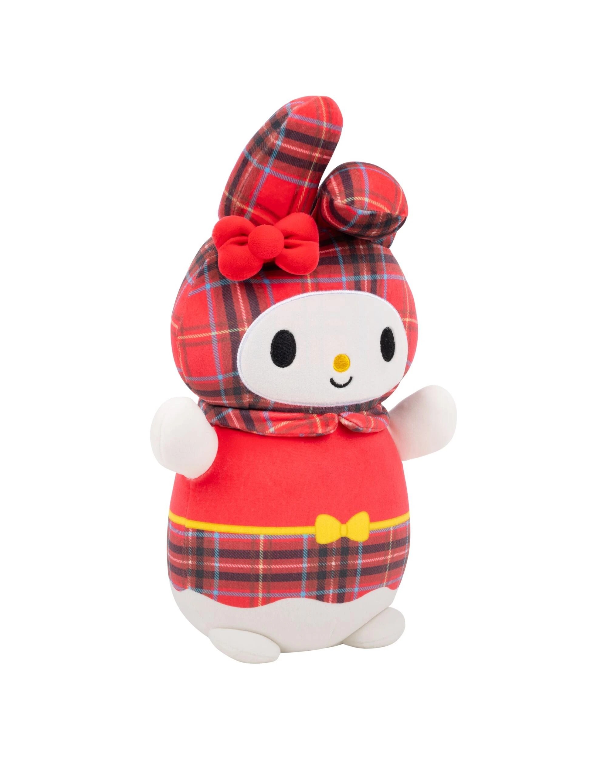2 Squishmallows HugMees Sanrio My Melody Plaid 10 inch Plush, 2 of 4