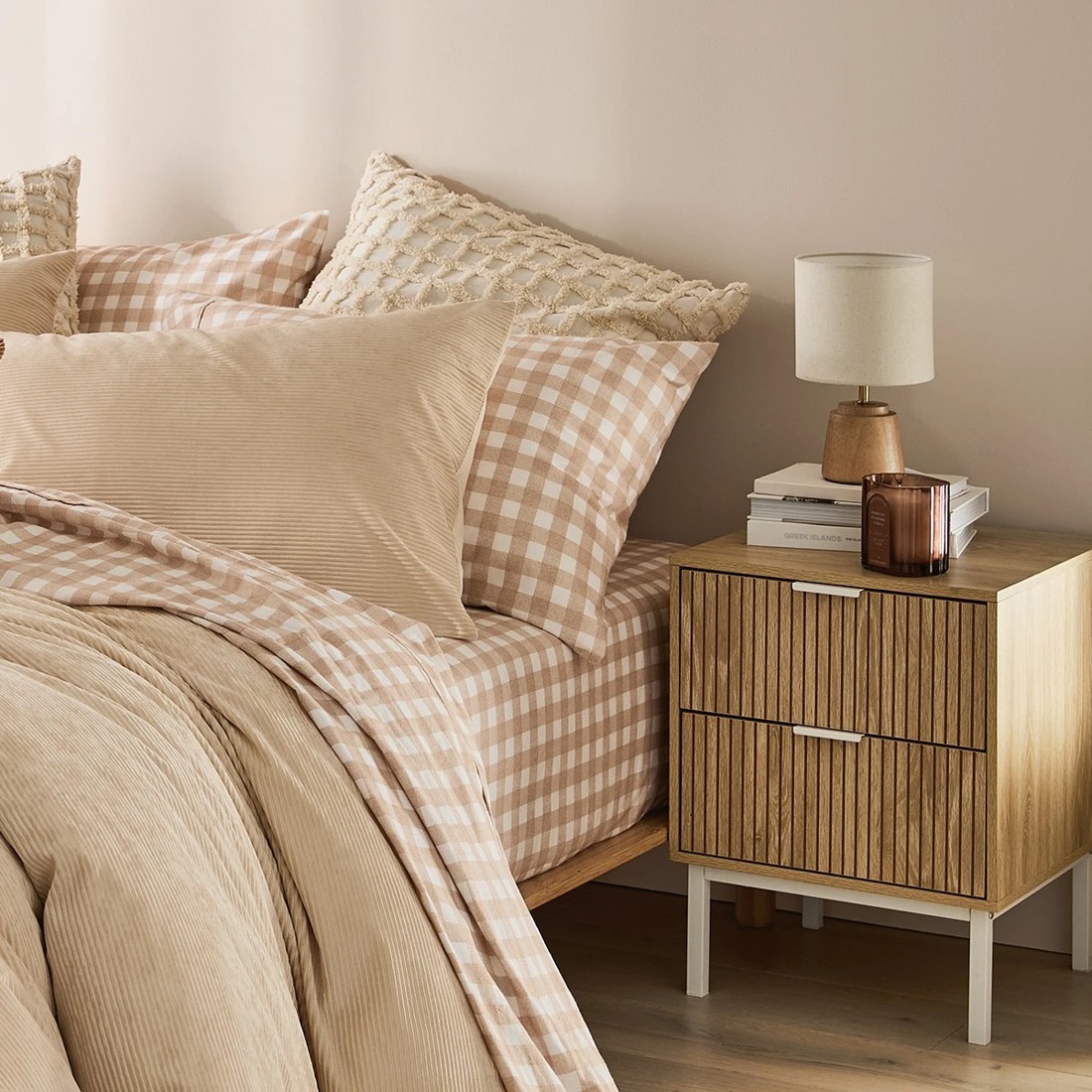 9 Isla 2 Drawer Bedside Table, 9 of 9