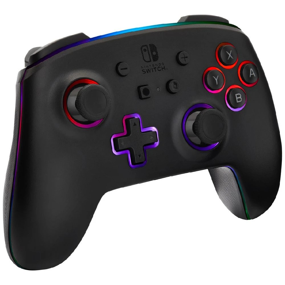 2 PowerA Nintendo Switch Wireless Controller Lumectra/Black, 2 of 10