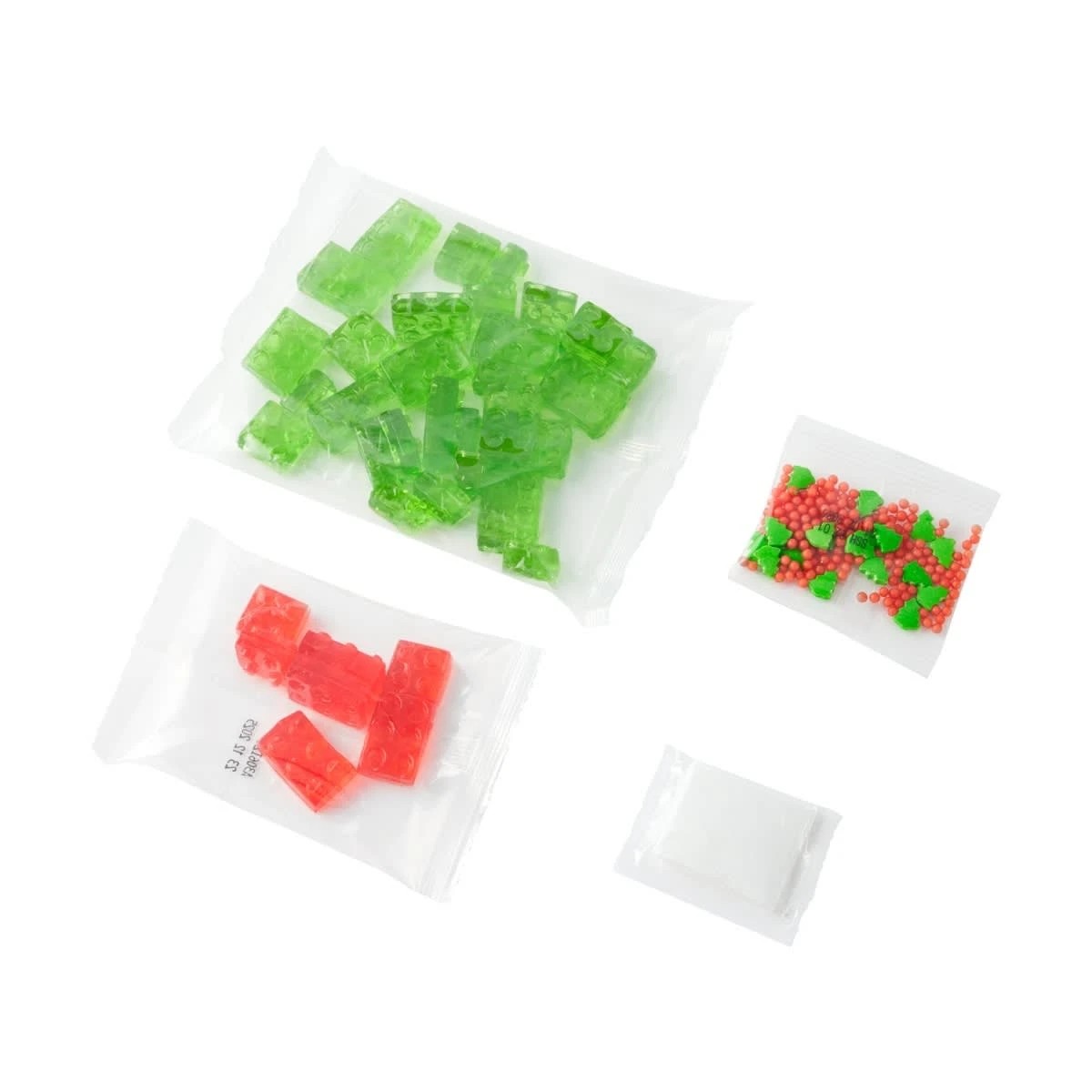 3 Amos 4D Gummy Blocks Christmas Tree Kit 200g, 3 of 8