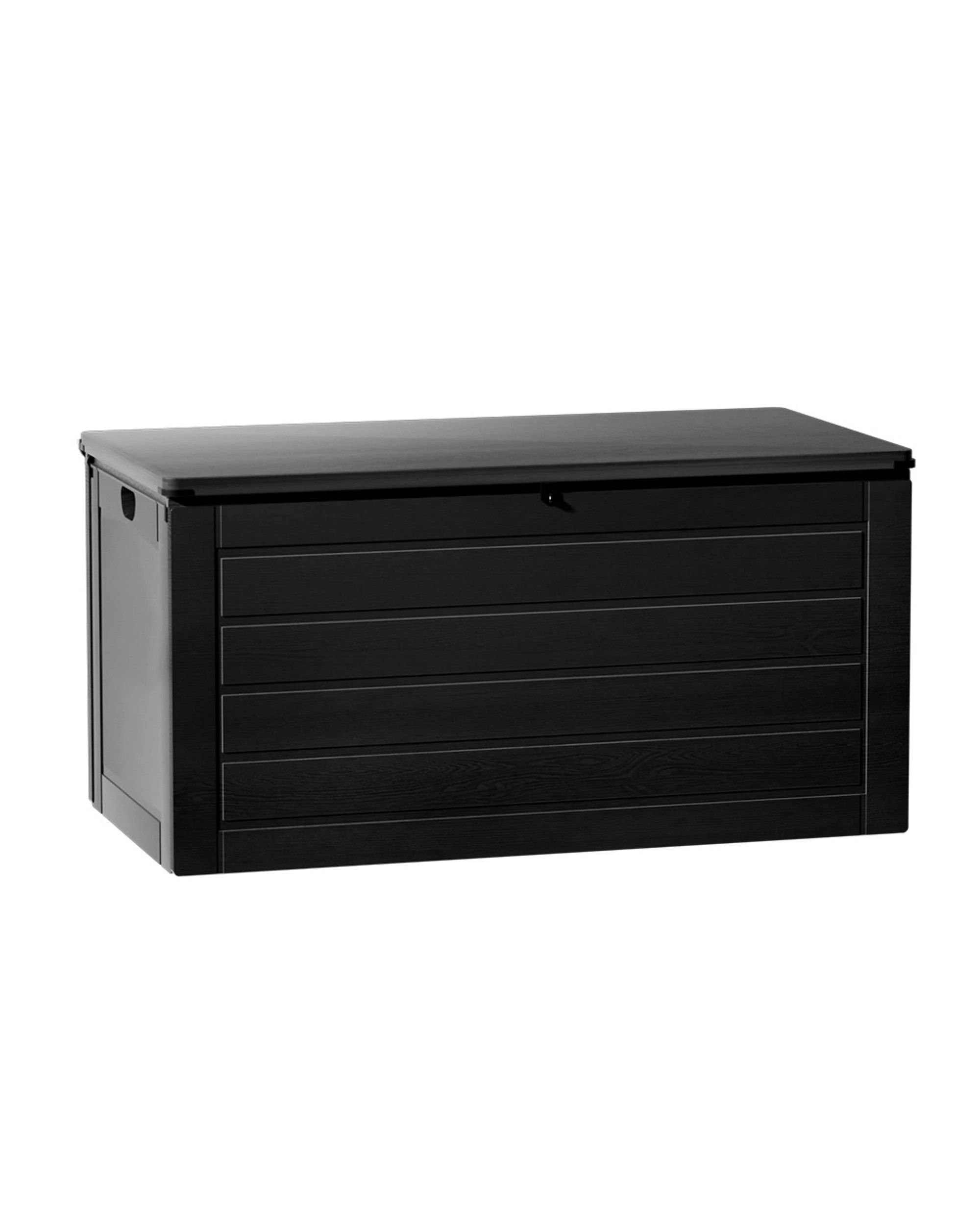 3 Gardeon Outdoor Storage Box 680L Container Lockable Garden Bench Shed Tool - Black, 3 of 7