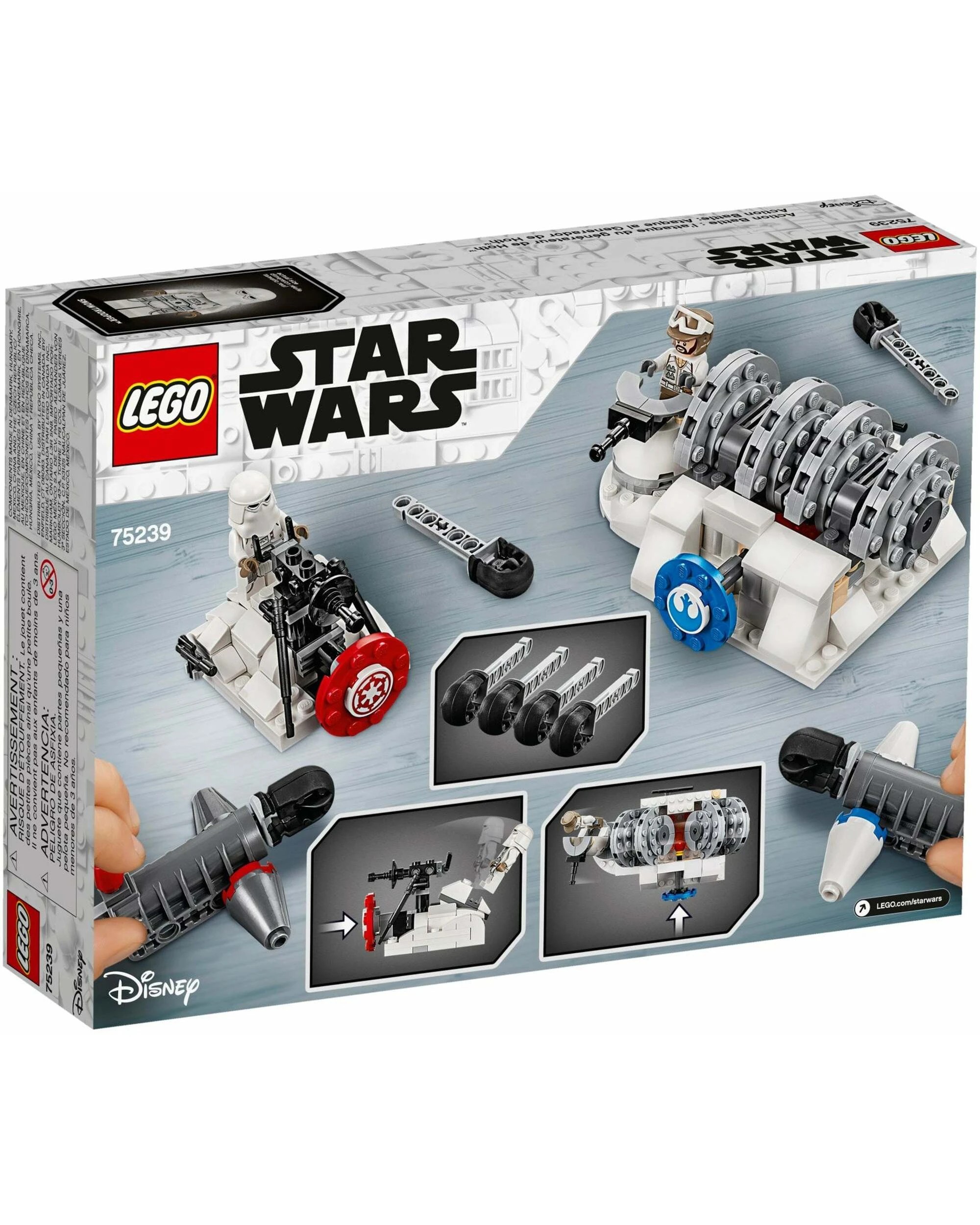 4 LEGO Star Wars The Empire Strikes Back Action Battle Hoth Generator Attack 75240, 4 of 4