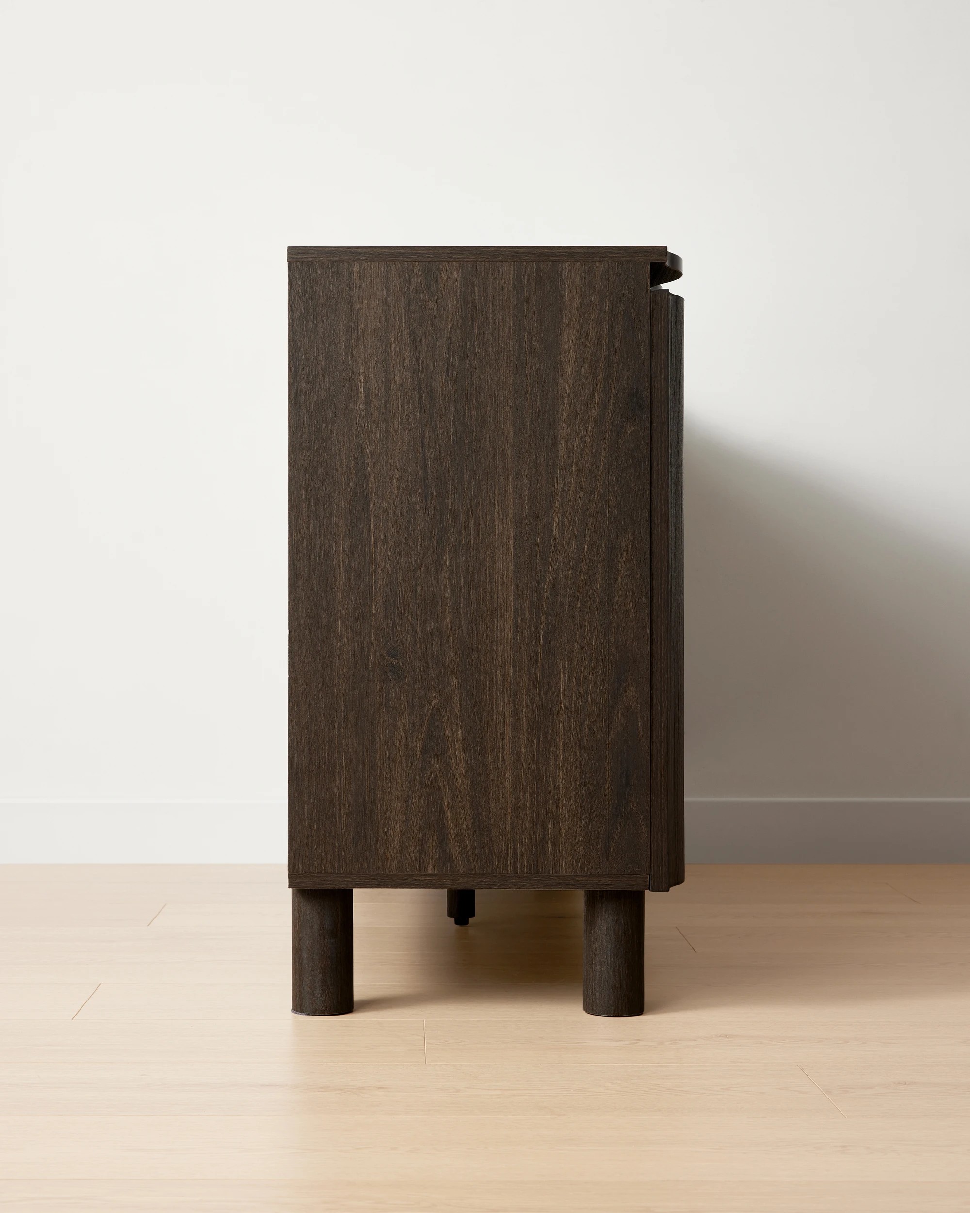 4 Ripple 3 Door Sideboard - Walnut, 4 of 8