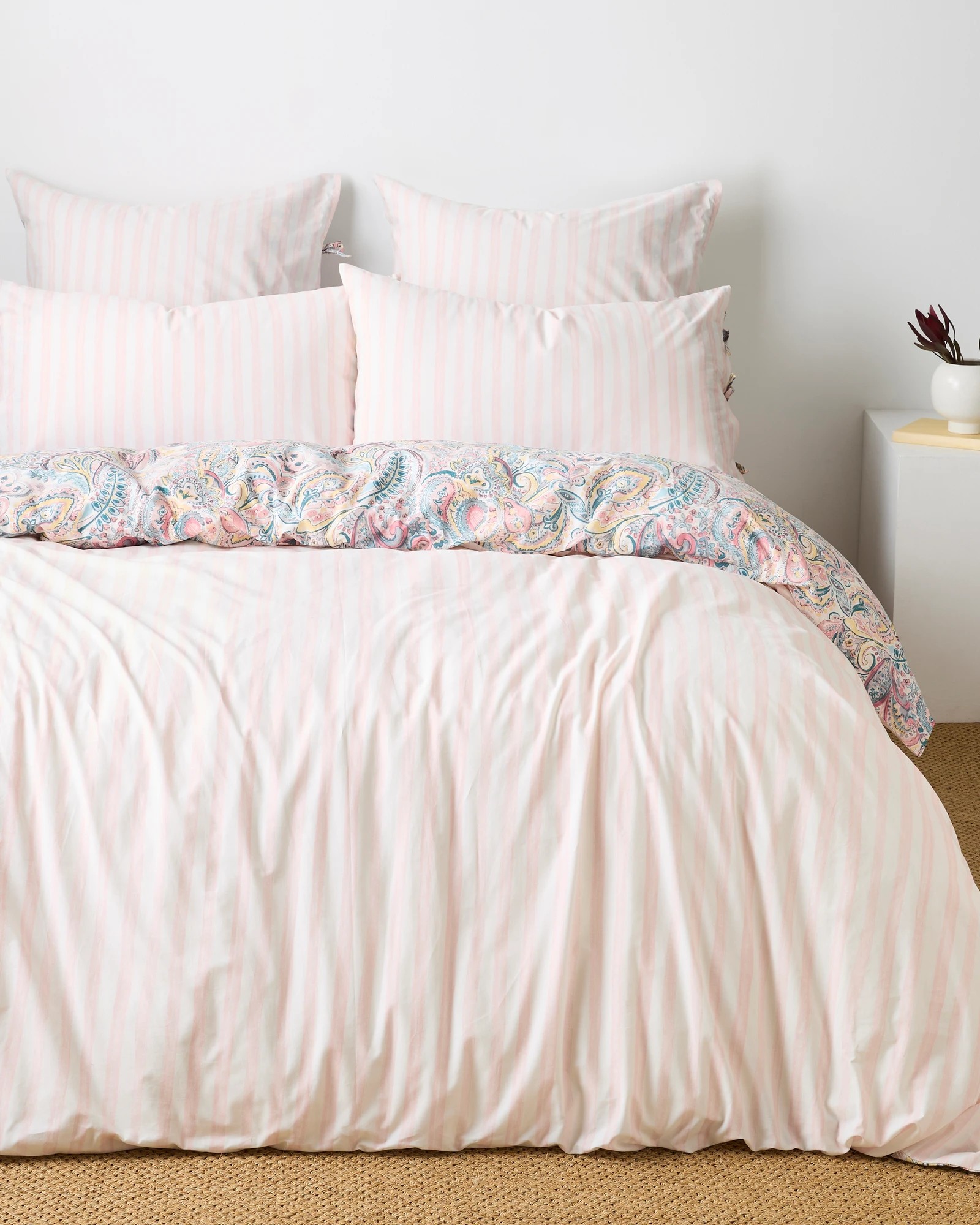 2 Target Addison Paisley Print Australian Cotton Quilt Cover Set - Queen Bed - Multi, 2 of 6