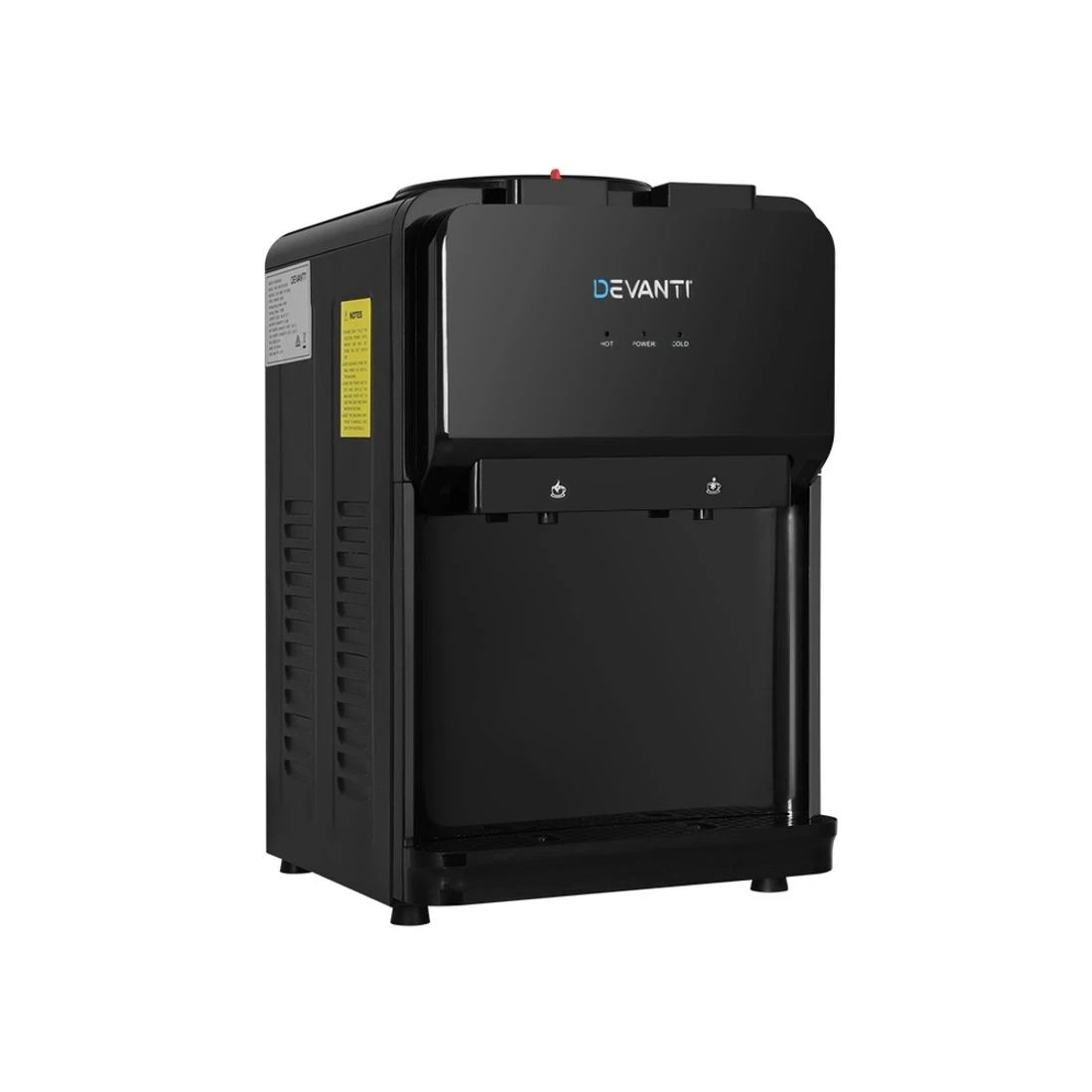 4 Devanti Water Cooler Dispenser Bench Top - Black, 4 of 7
