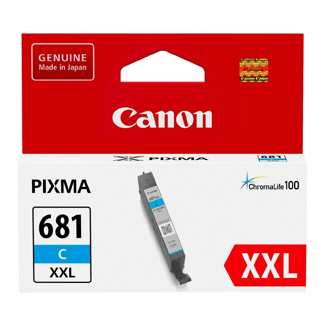 1 Canon CLI 681XXL Ink Cartridge Cyan, 1 of 4