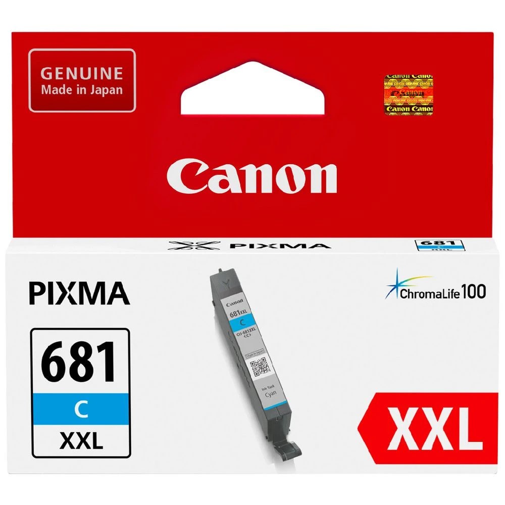 1 Canon CLI 681XXL Ink Cartridge Cyan, 1 of 4