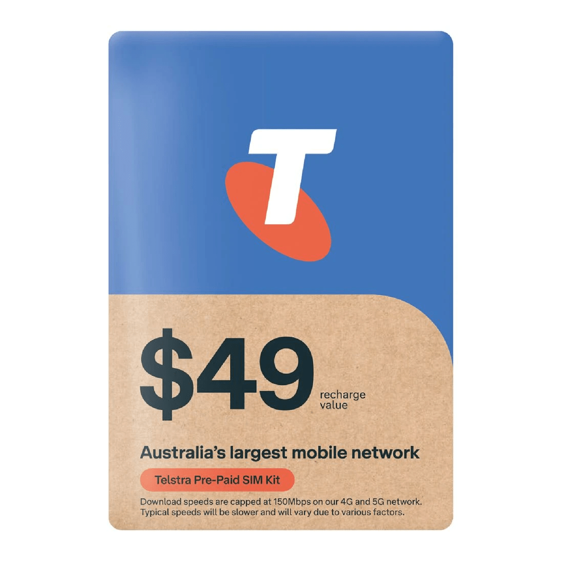 1 Telstra $49 Prepaid SIM Kit, 1 of 1