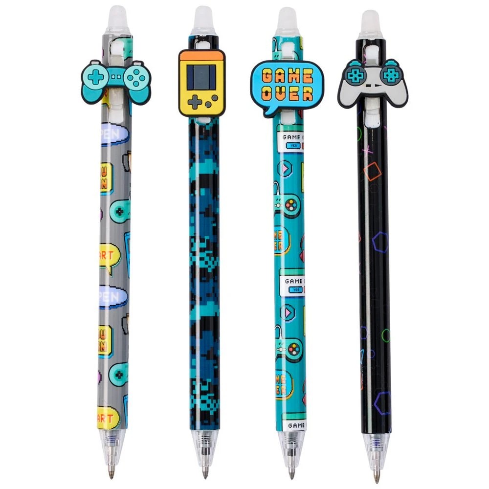 3 Studymate Novelty Erasable Gel Pen Game 4 Pack, 3 of 5