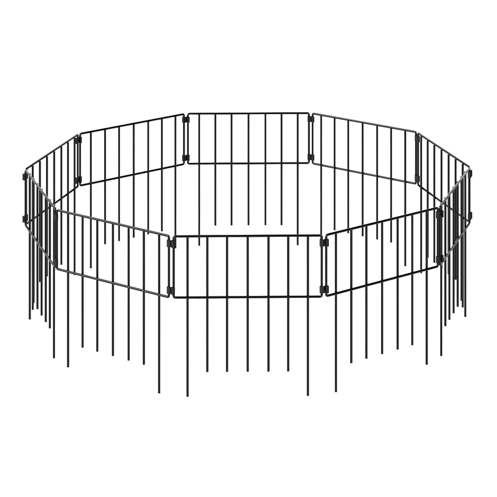 1 Levede 10 Pack Garden Animal Barrier Fence, 1 of 5