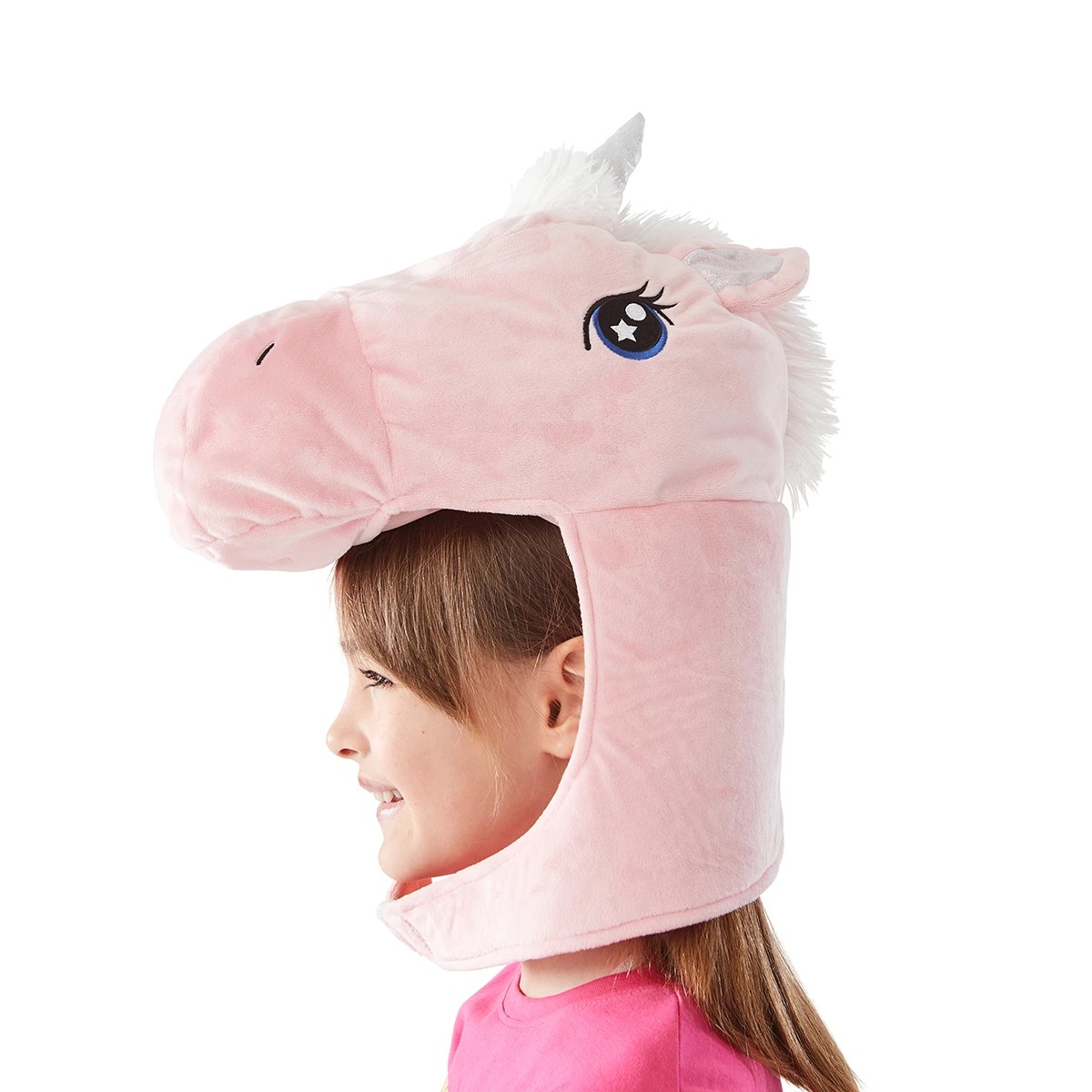 2 Plush Head Mask - Unicorn, Ages 3+, 2 of 7