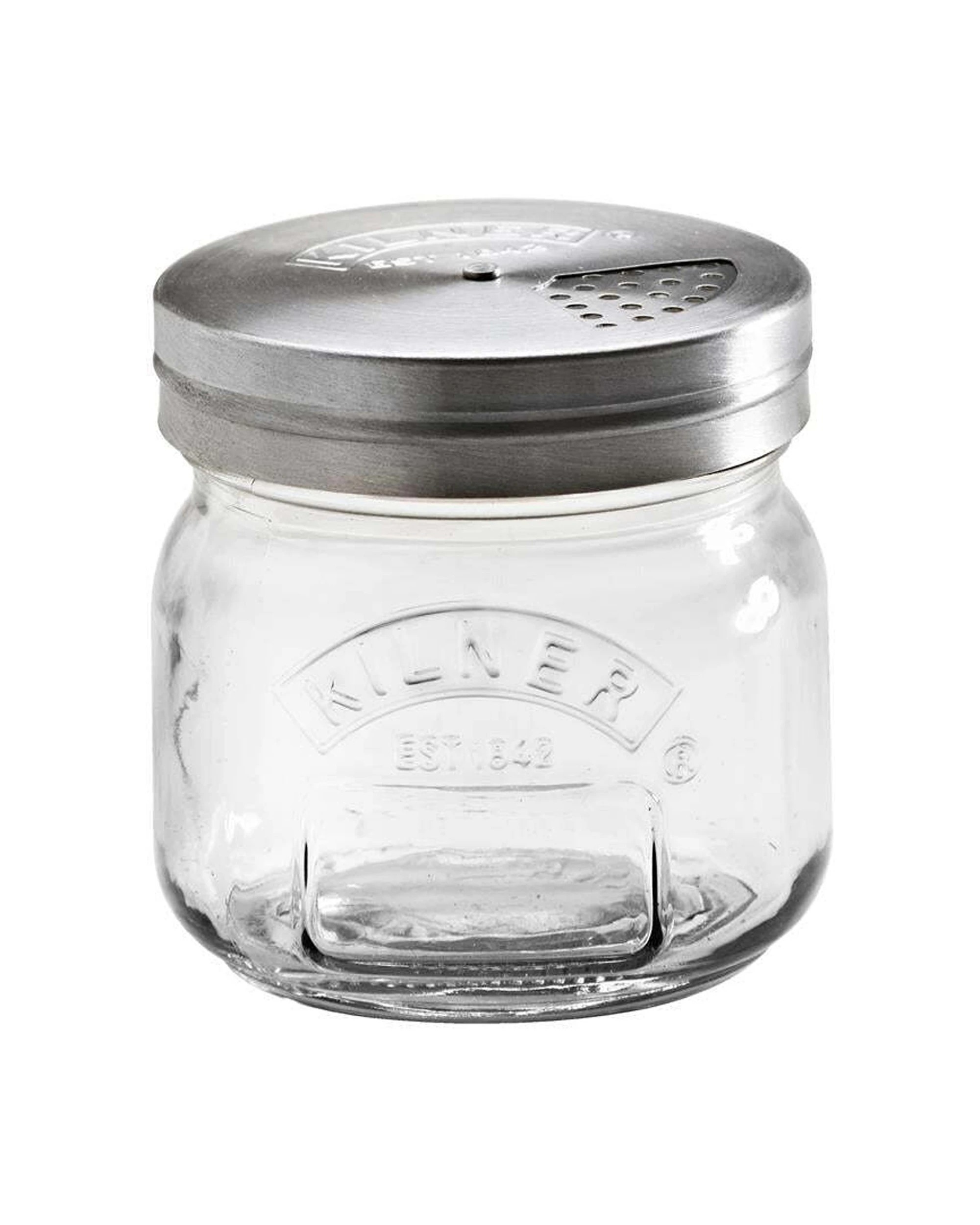 3 Kilner 250ml Preserve Jar Shaker Lid Microwave Safe Dishwasher Safe Top Rack - Clear, 3 of 3