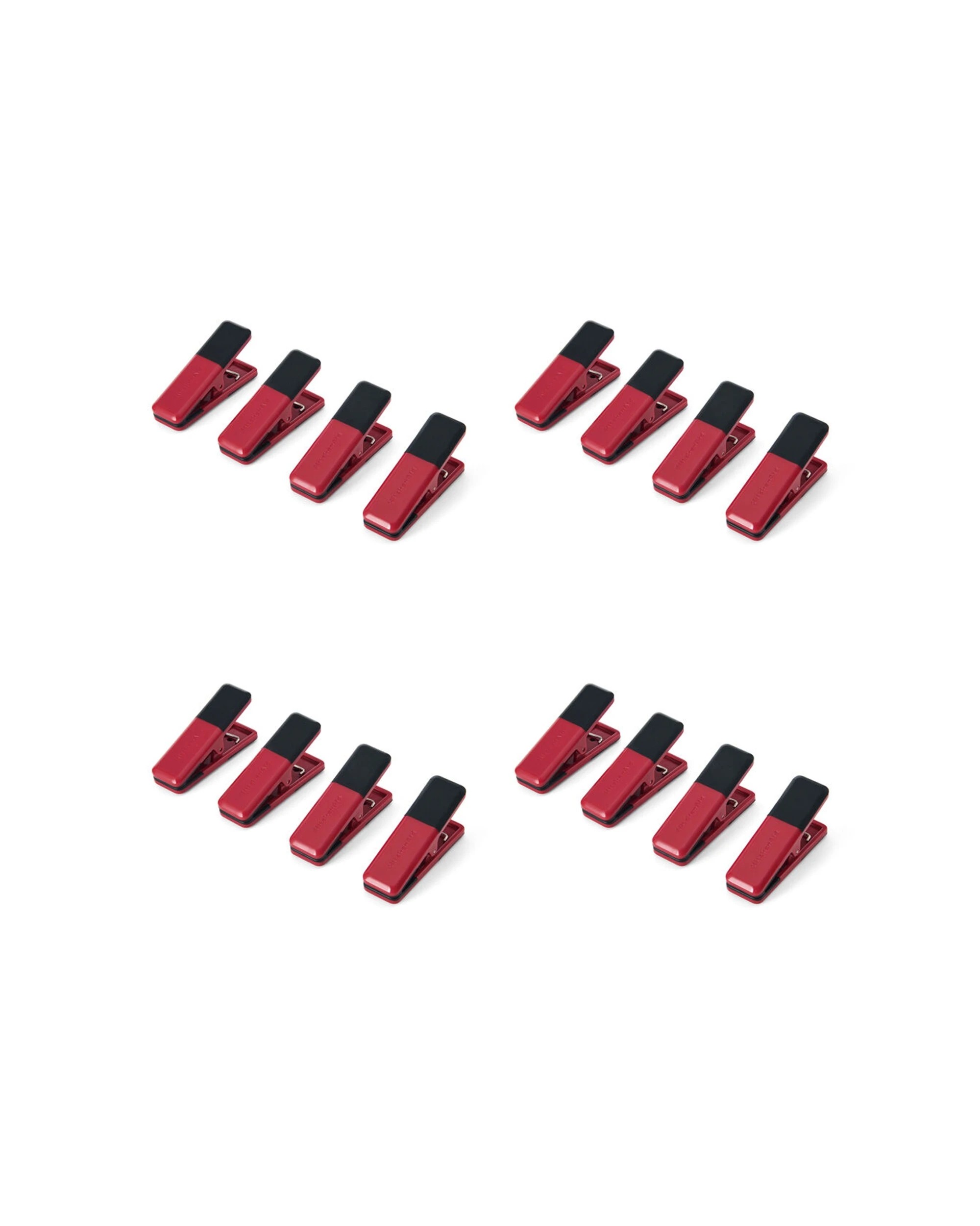 1 KitchenAid 4x 4pc Kitchen Clips Pantry Accessory Seal Food Bags Durable Set - Red, 1 of 7