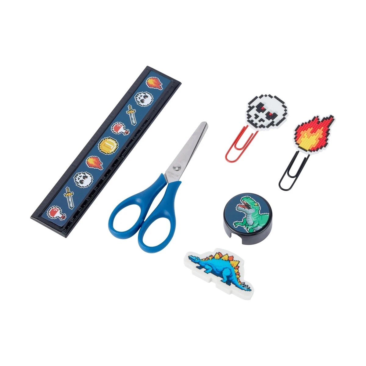 7 Pencil Case Set - Dino, 7 of 9