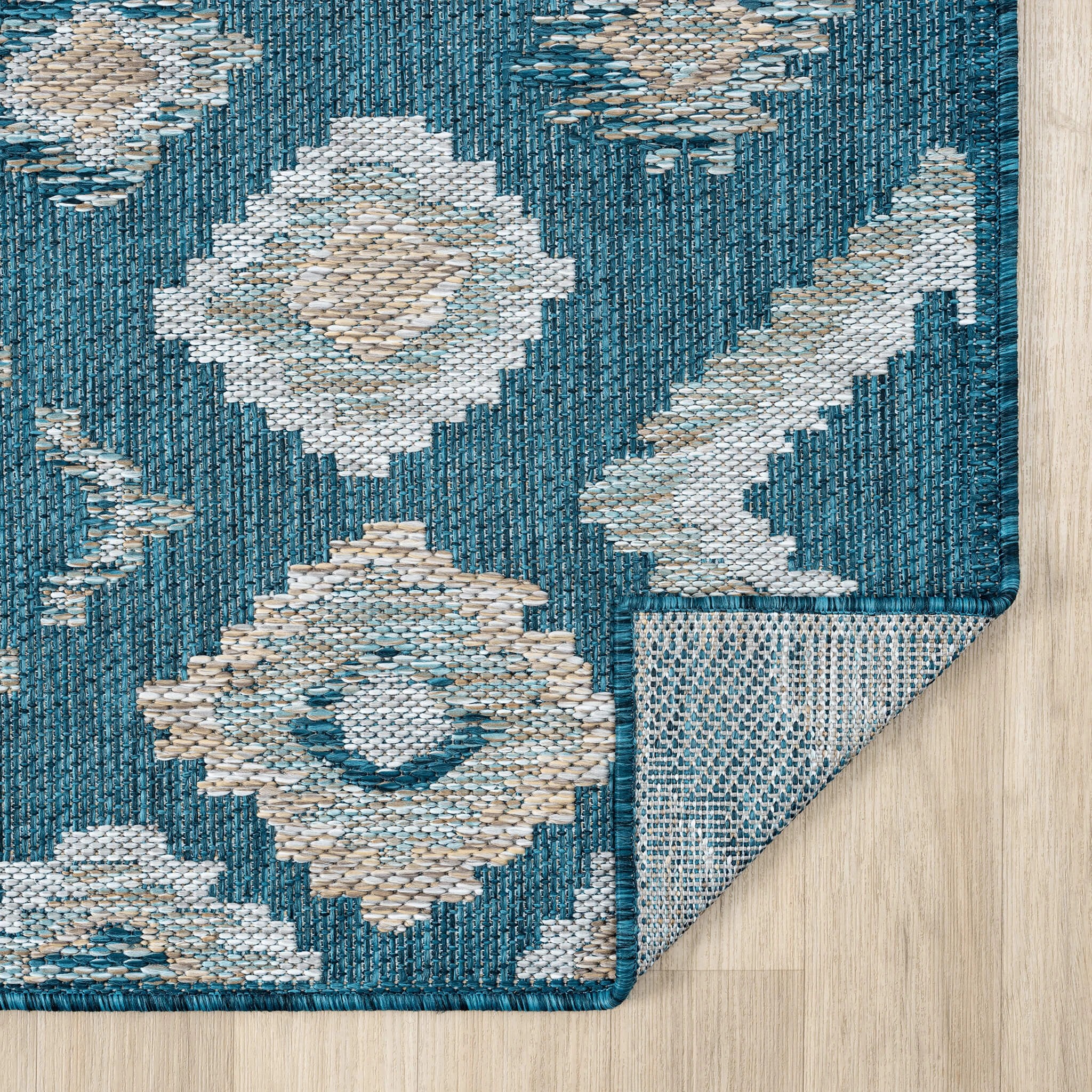 8 La Grace Home Cascade Premium Runner - 80x150cm - Turquoise, 8 of 9
