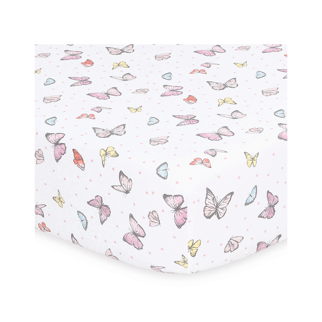 2 5pc The Peanutshell Whisper Butterfly Bedset Baby Nursery Decor
 - Multi, 2 of 4