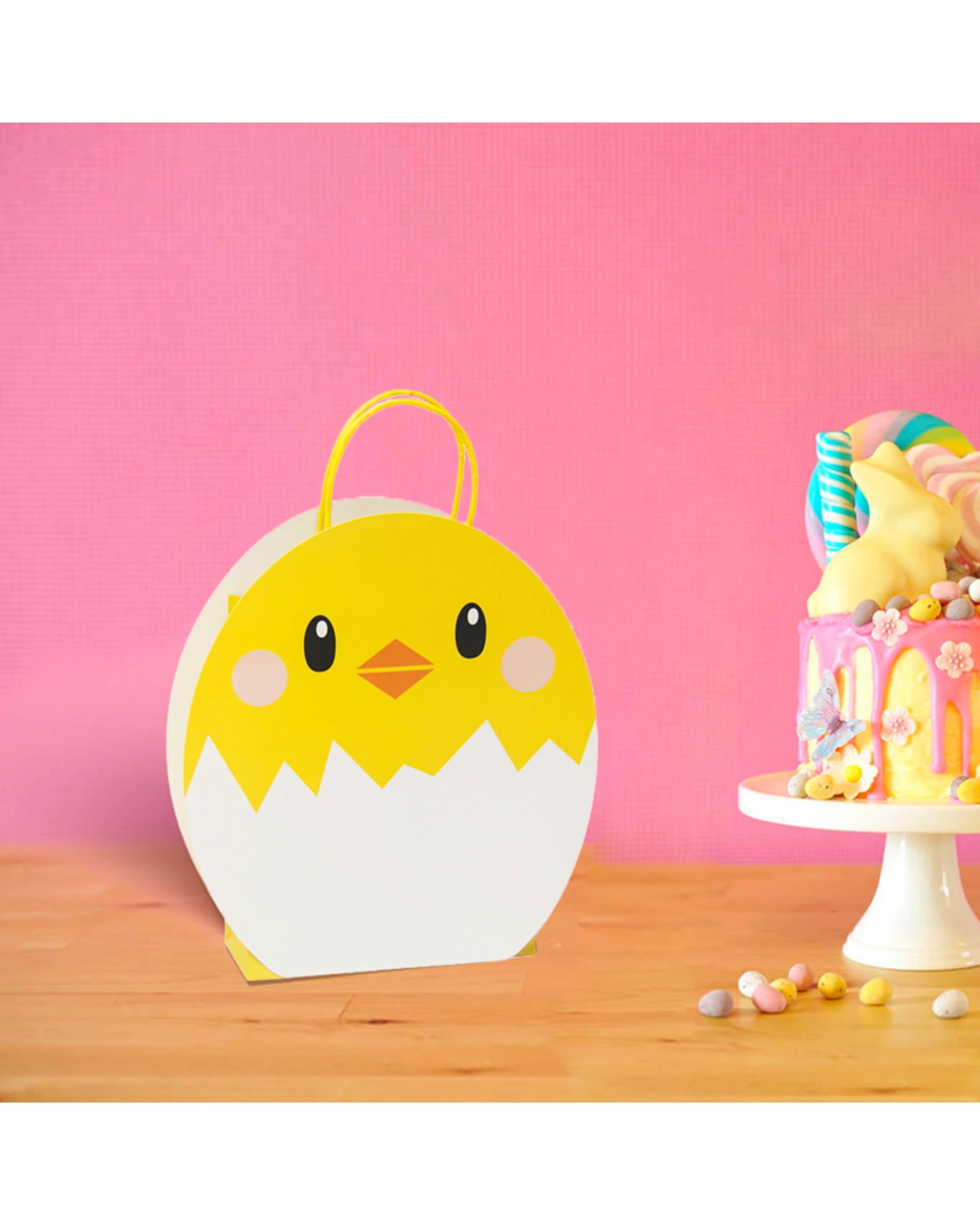 4 Partyrama Easter Chick Paper Gift Bag, 4 of 4