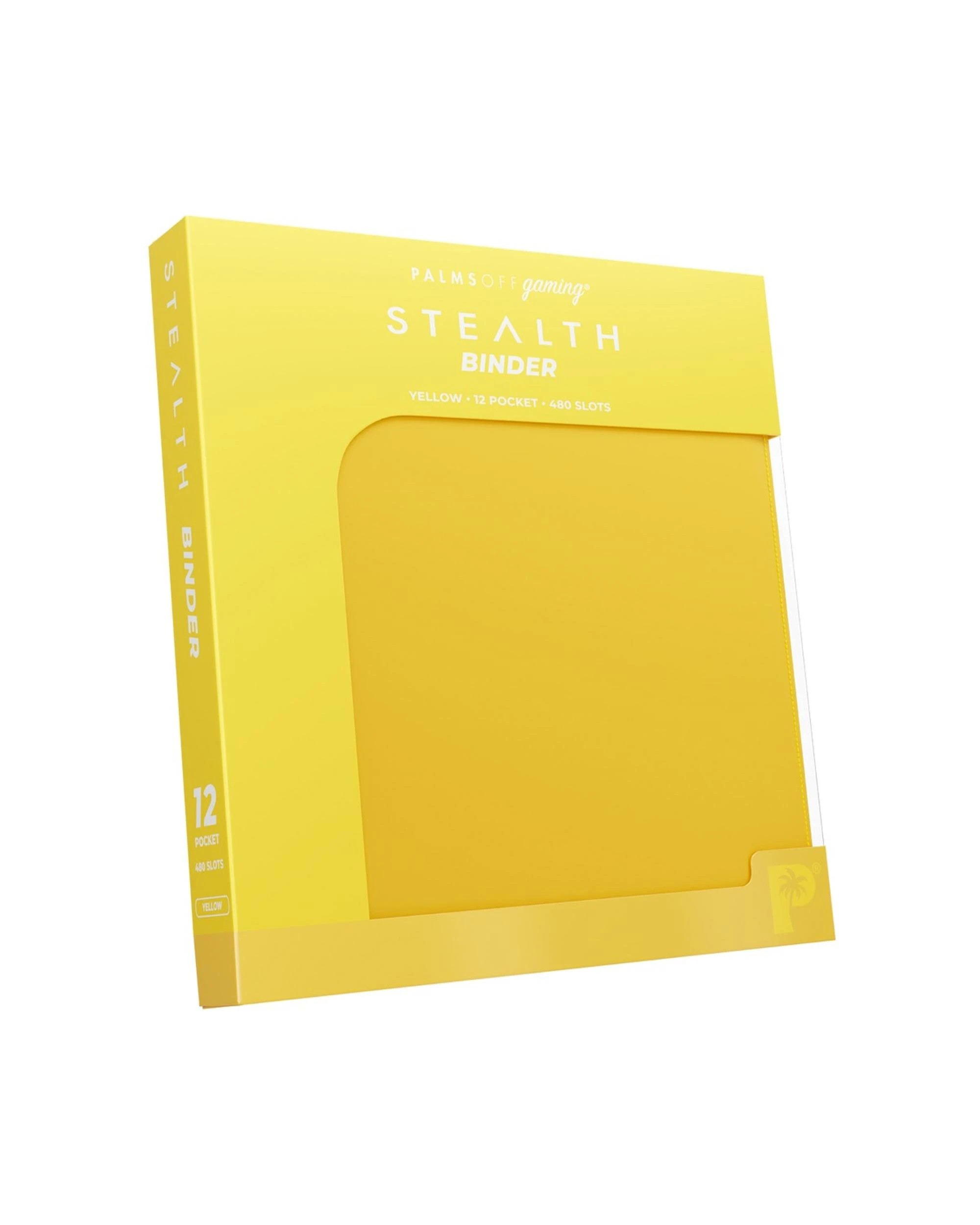 8 Palms Off Gaming Stealth 12 Pocket Zip Binder - Yellow, 8 of 8