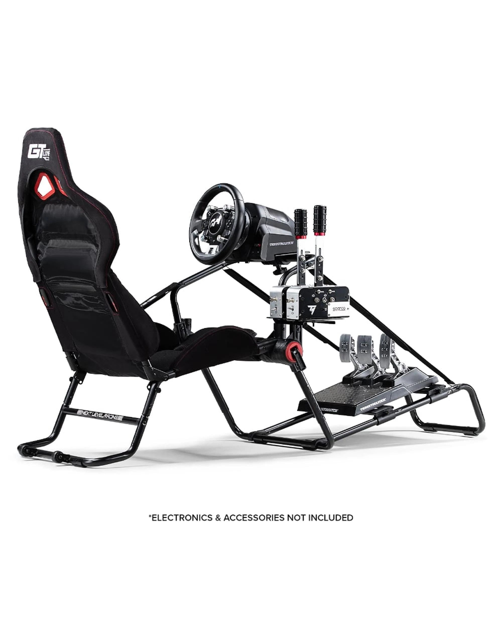 4 Next Level Racing GT Lite Pro Cockpit - Black, 4 of 8