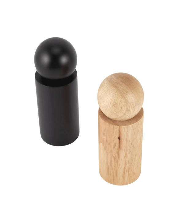 2 Pack Salt and Pepper Grinders