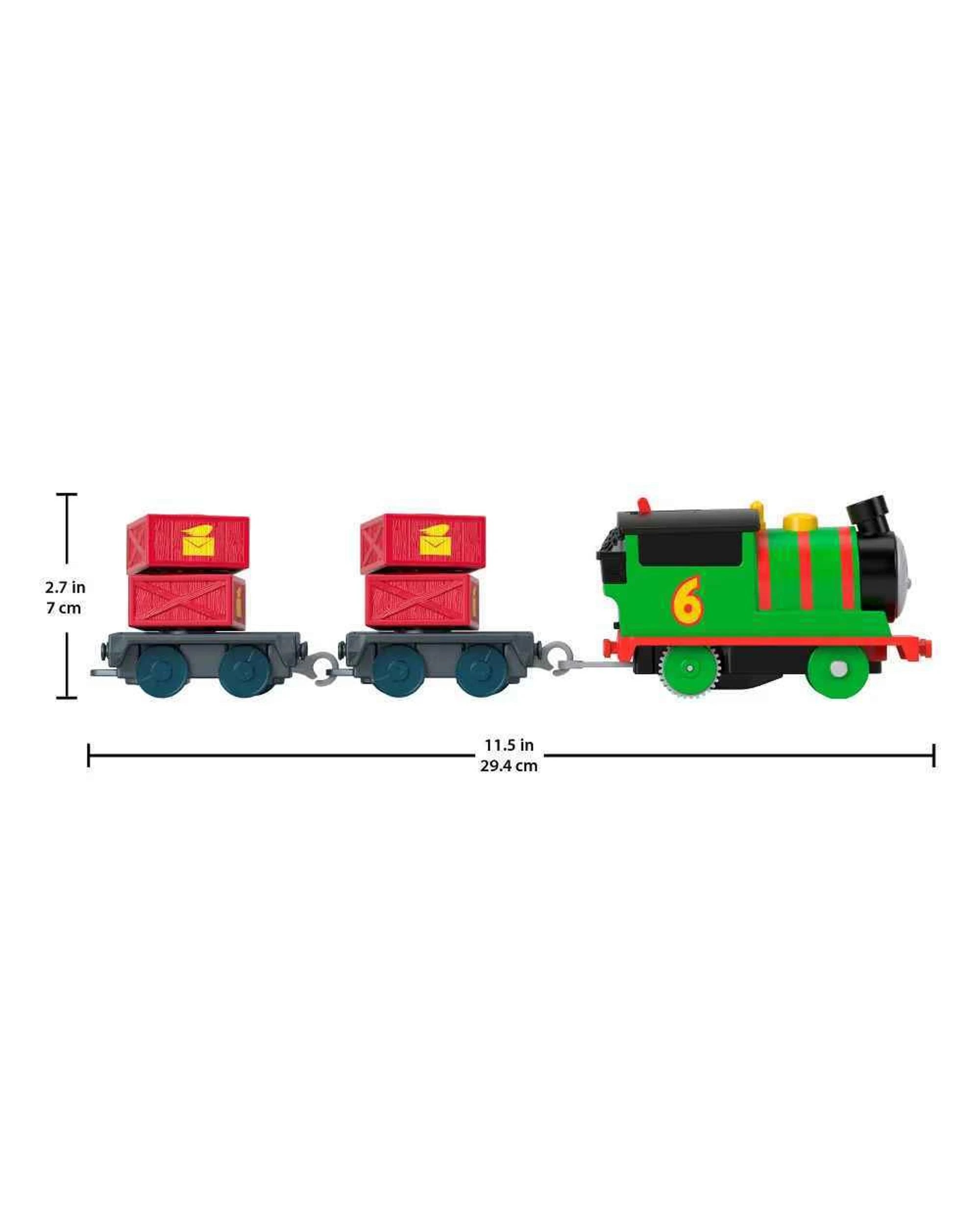 3 Fisher-Price Thomas and Friends Percy's Cargo Run Motorized Track Set, 3 of 4