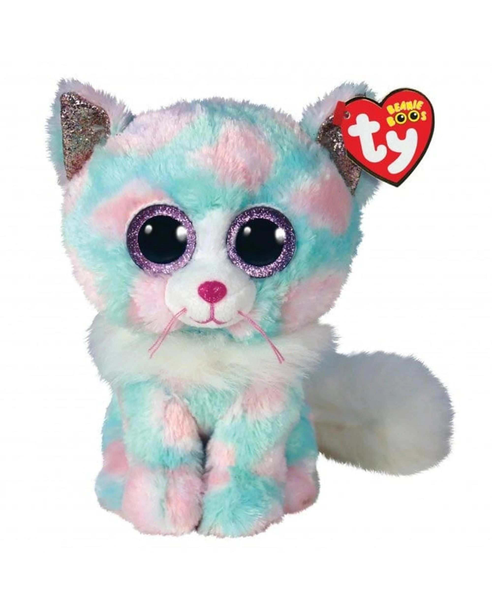 1 TY Beanie Boos Regular Opal the Cat Plush - Multi, 1 of 1