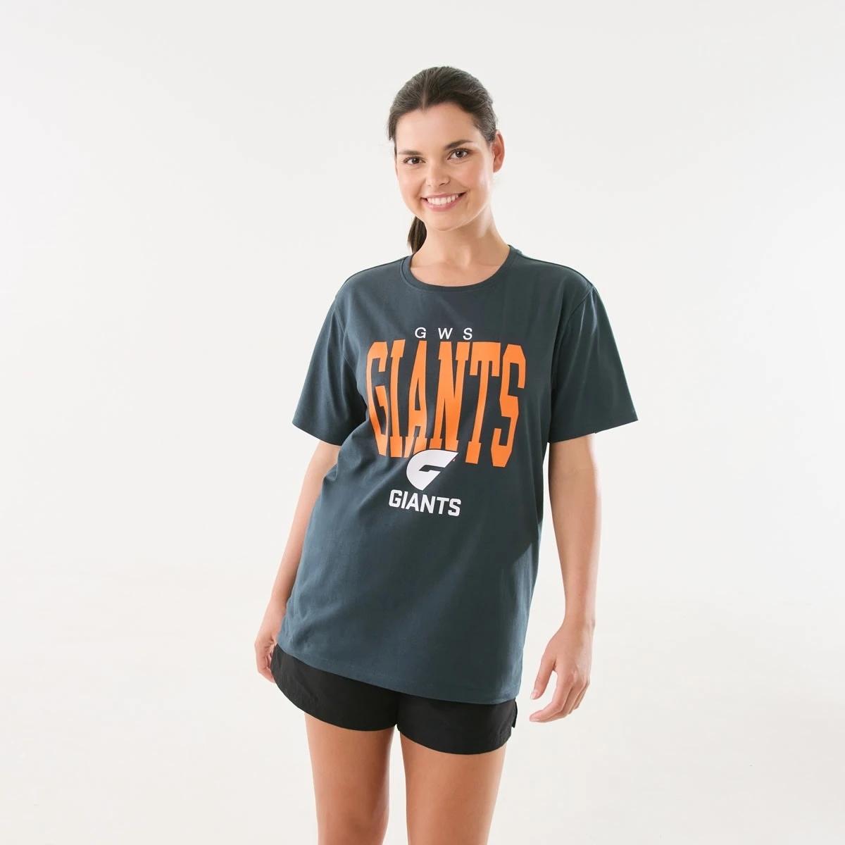 1 Official AFL Adult T-shirt Gws Giants, 1 of 5
